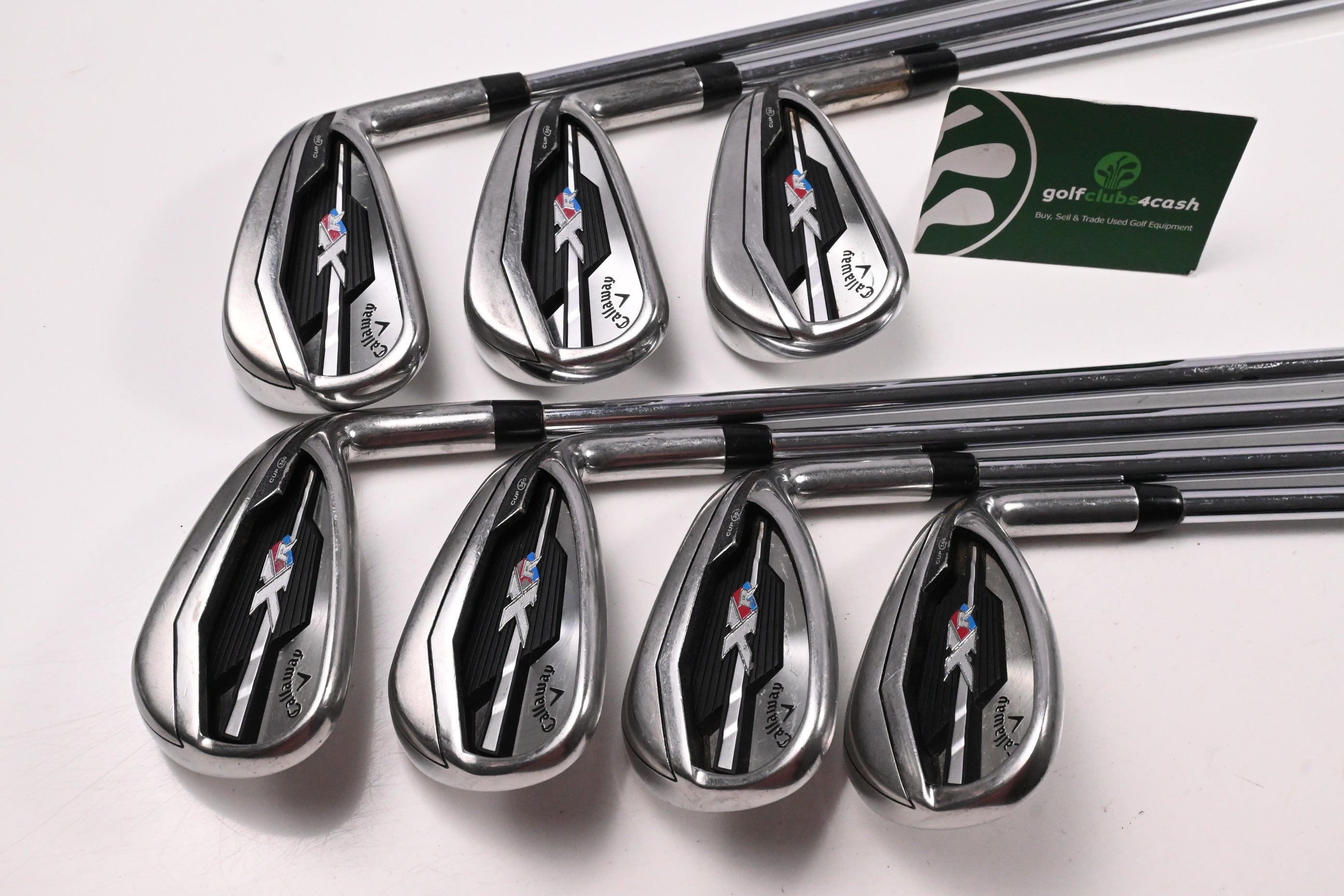Callaway XR Irons / 5-PW+SW / Regular Flex Speedstep 80 Shafts