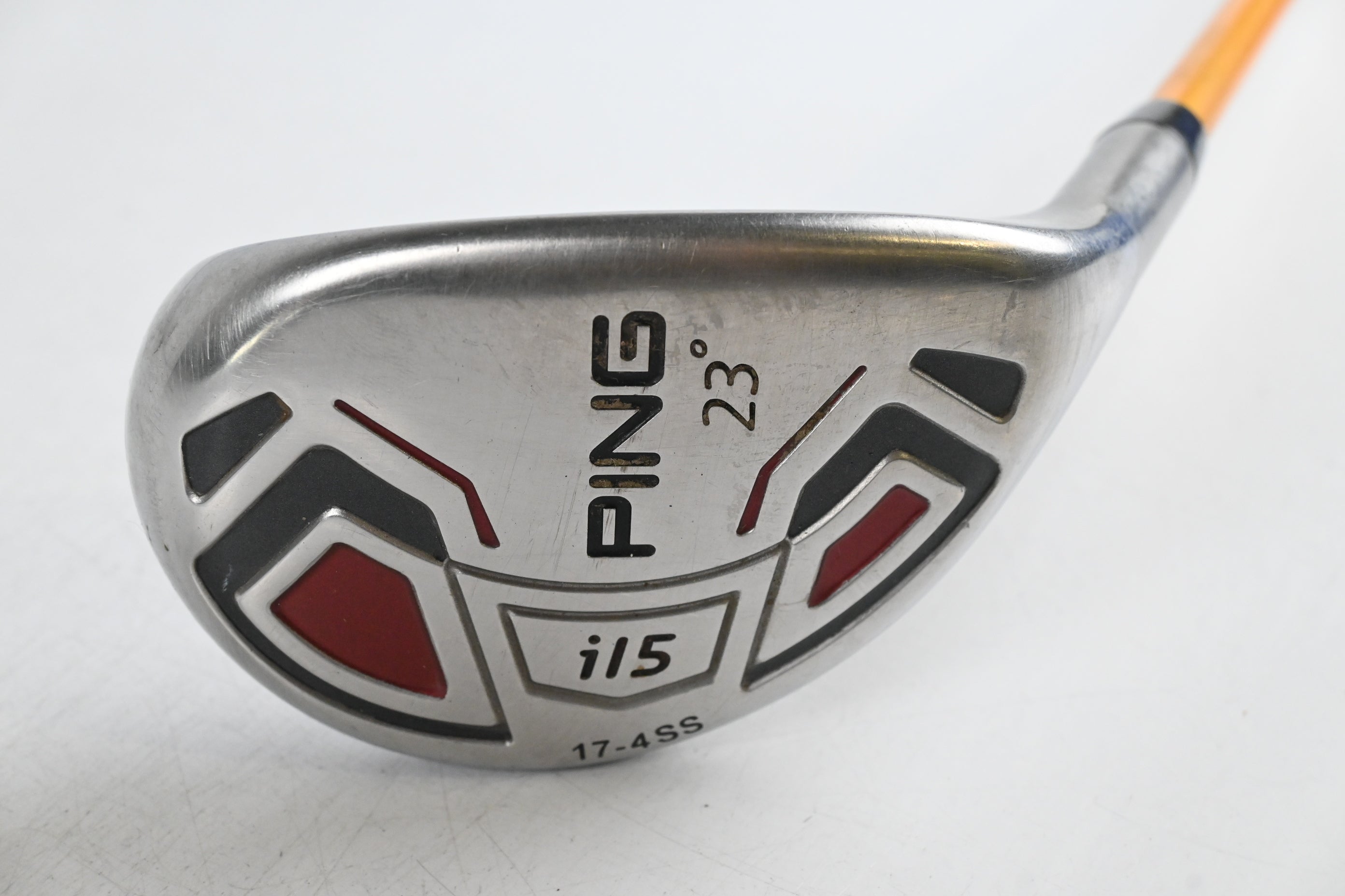 Ping i15 #4 Hybrid / 23 Degree / Stiff Flex Proforce Axivcore 85 Shaft