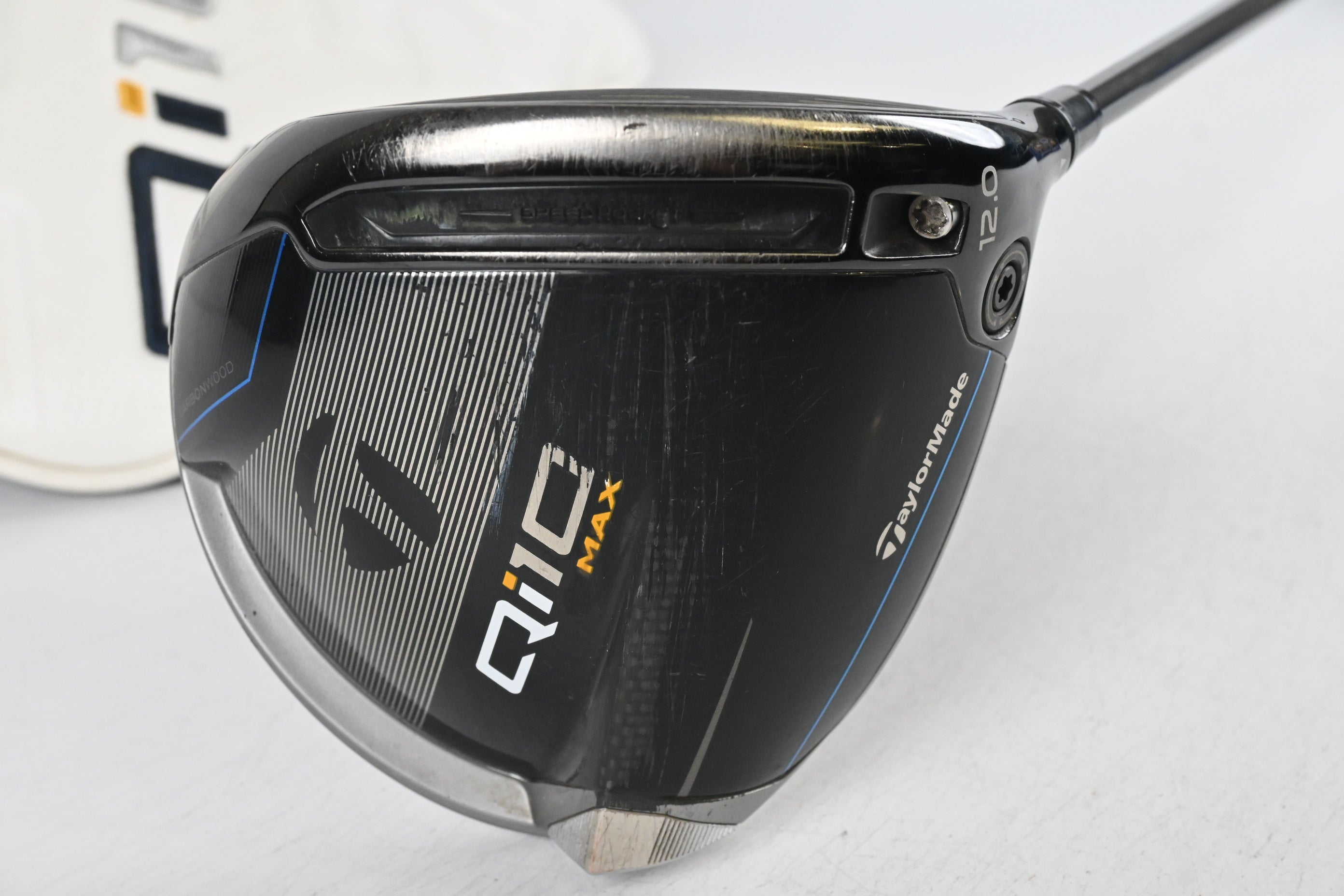 Taylormade Qi10 Max Driver / 12 Degree / Stiff Flex Evenflow Riptide 70 Shaft