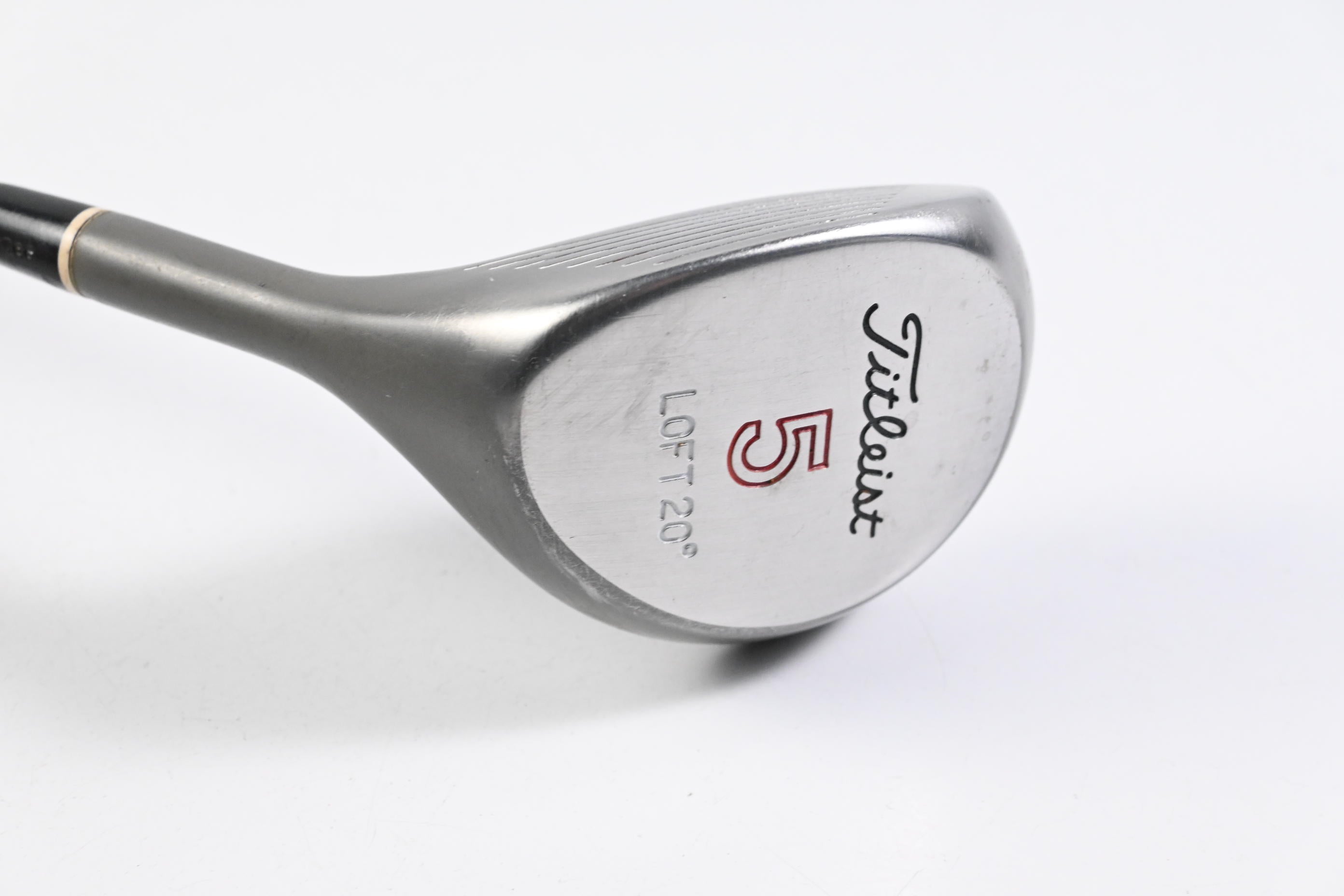 Left Hand Titleist #5 Wood / 20 Degree / Regular Flex Dynamic Gold R3000 Shaft