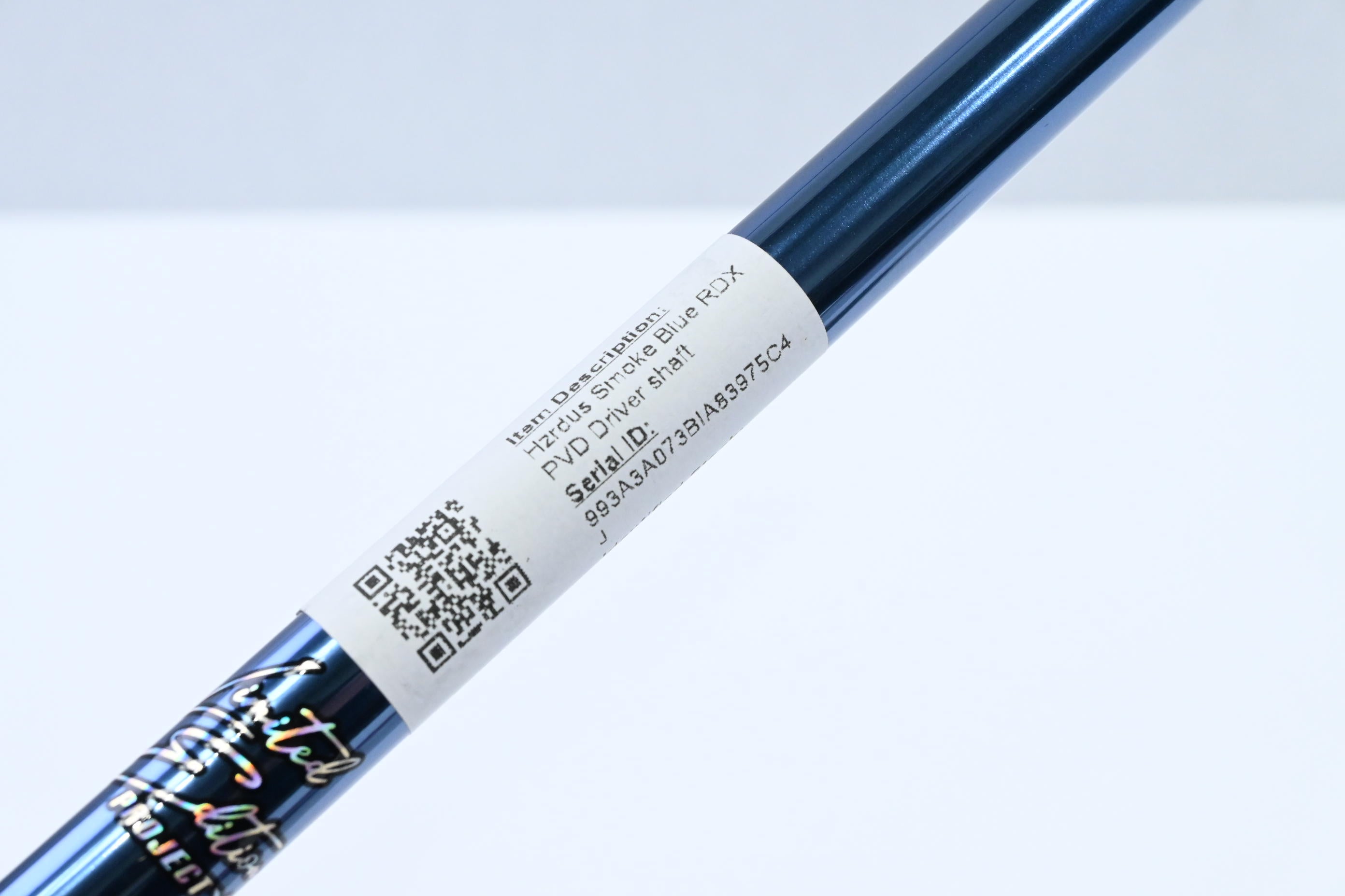 HZRDUS Smoke Blue RDX PVD 60 Driver Shaft / Regular Flex / .335" Tip / Uncut