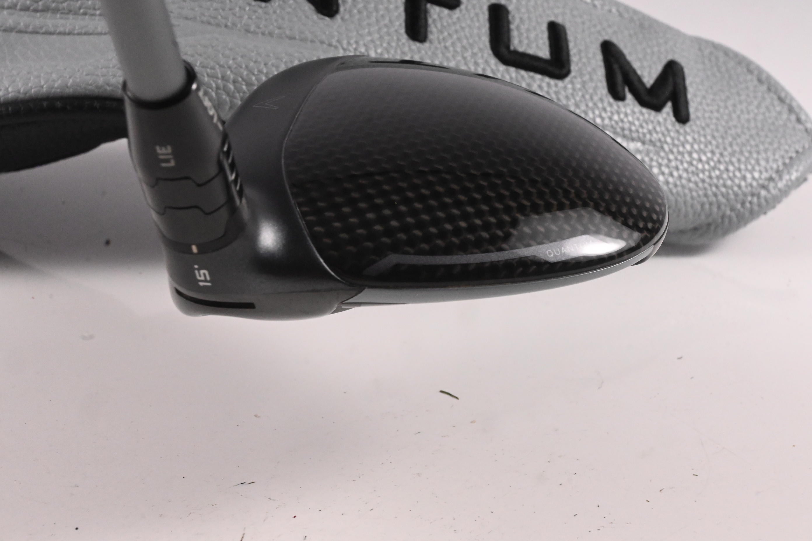 Callaway Quantum Max #3 Wood / 15 Degree / Regular Flex Denali Frost Silver 60