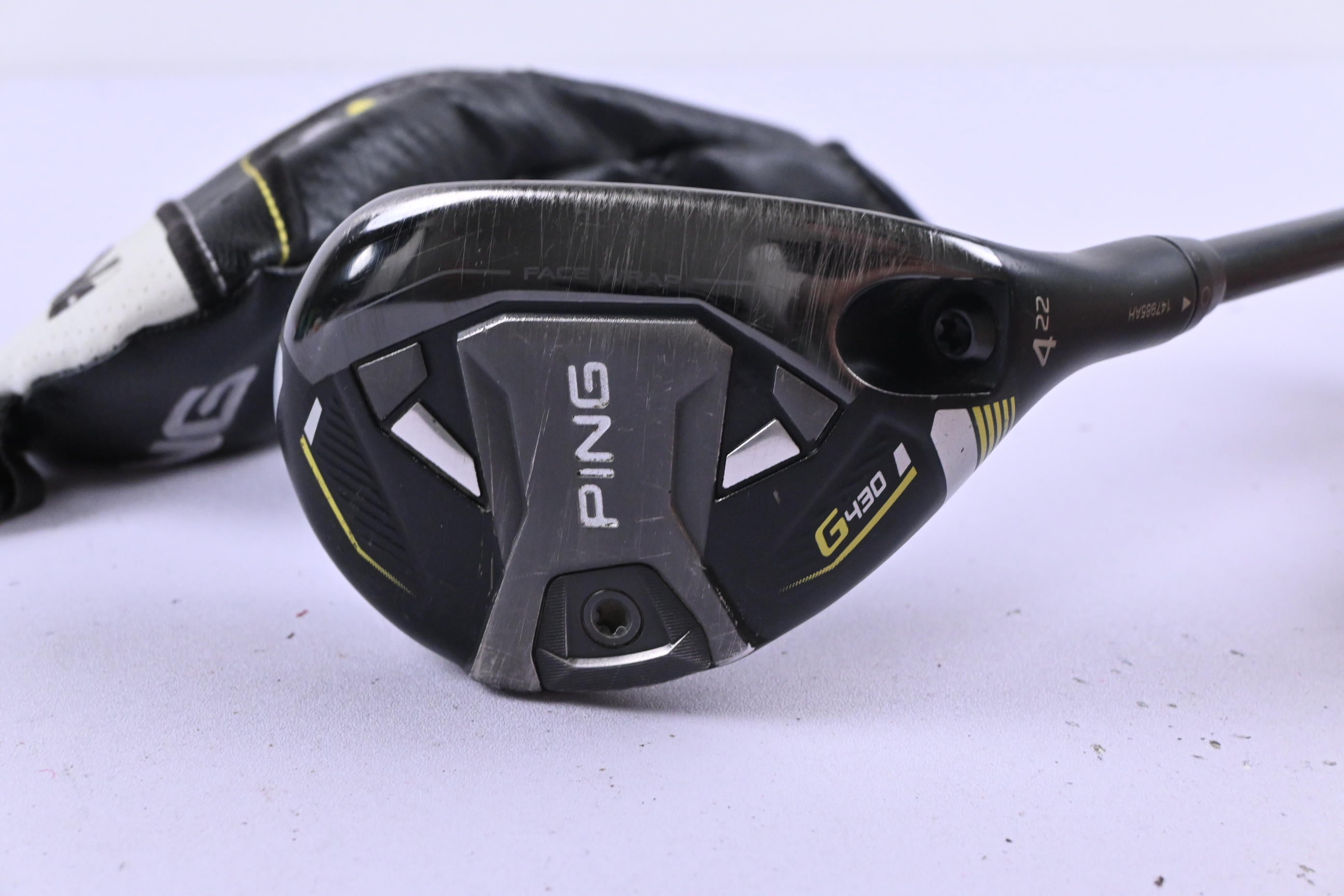 Ping G430 #4 Hybrid / 22 Degree / Regular Flex Ping Alta CB Black 70 Shaft