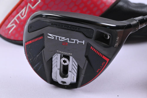 Taylormade Stealth 2 Plus #3 Wood / 15 Degree / Regular Flex HZRDUS Smoke Red 65