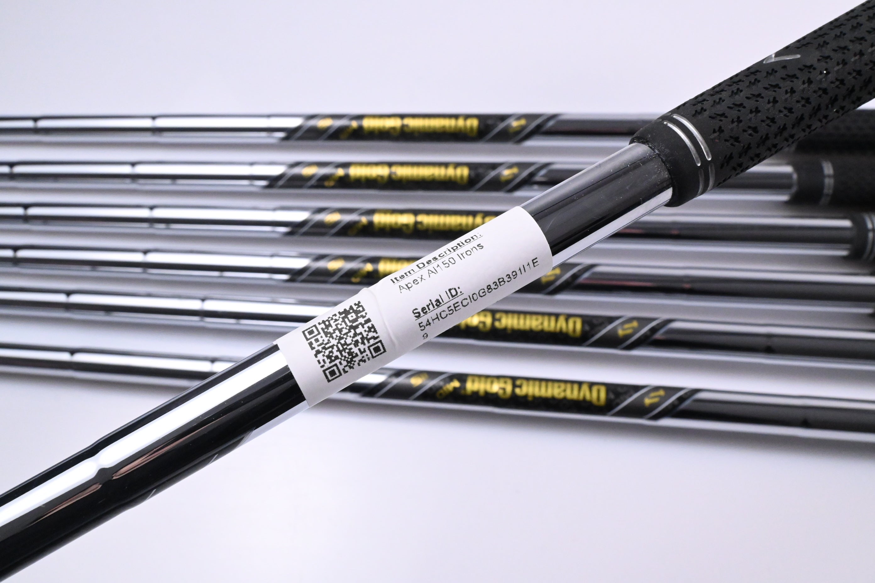 Callaway Apex Ai150 Irons / 4-PW / Stiff Flex Dynamic Gold Mid 115 S300 Shafts