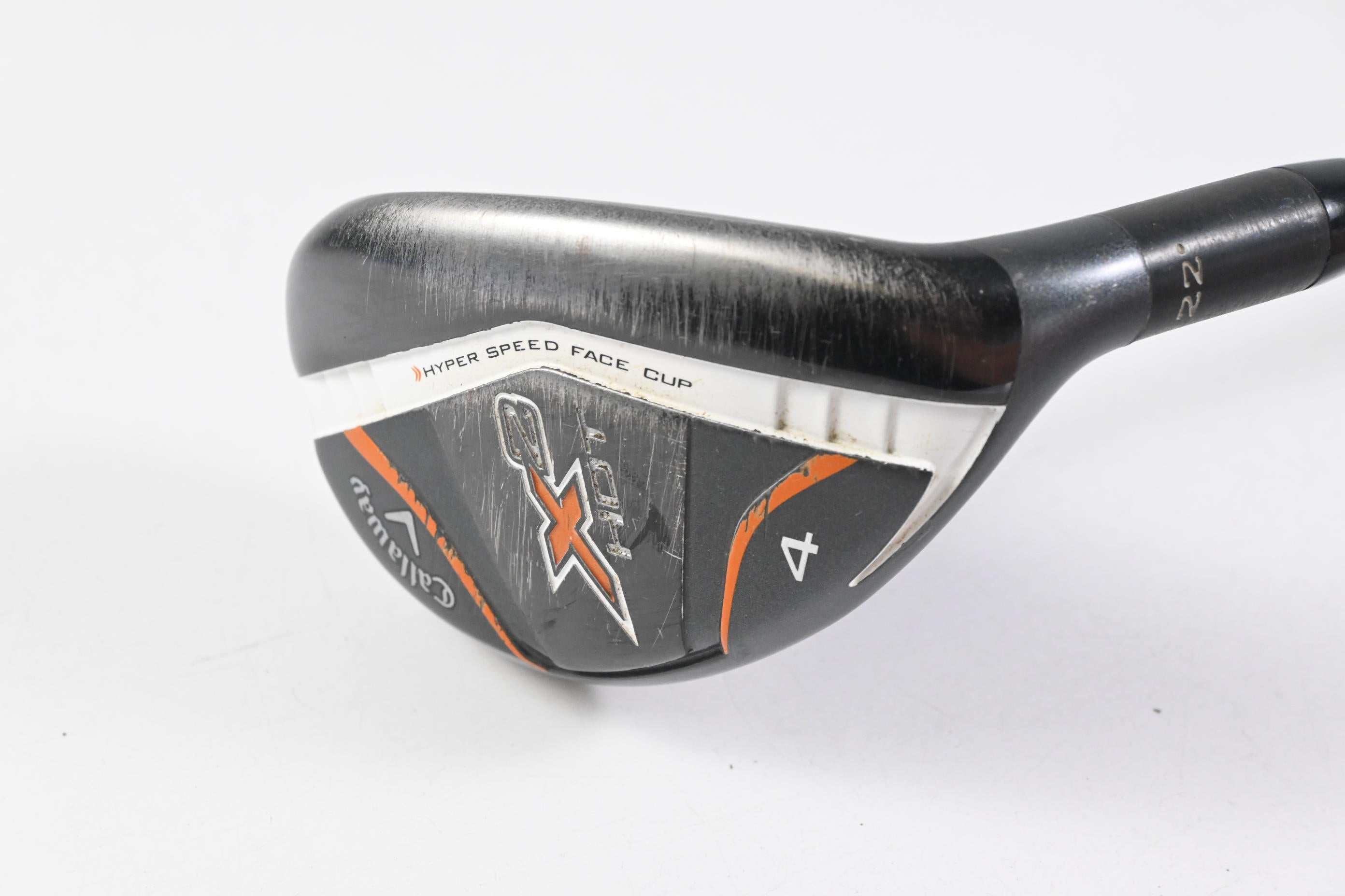 Callaway X2 Hot #4 Hybrid / 22 Degree / Regular Flex Callaway X2 Hot 60 Shaft