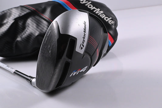 Left Hand Taylormade M4 Driver / 10.5 Degree / Regular Flex Atmos Red 5 Shaft