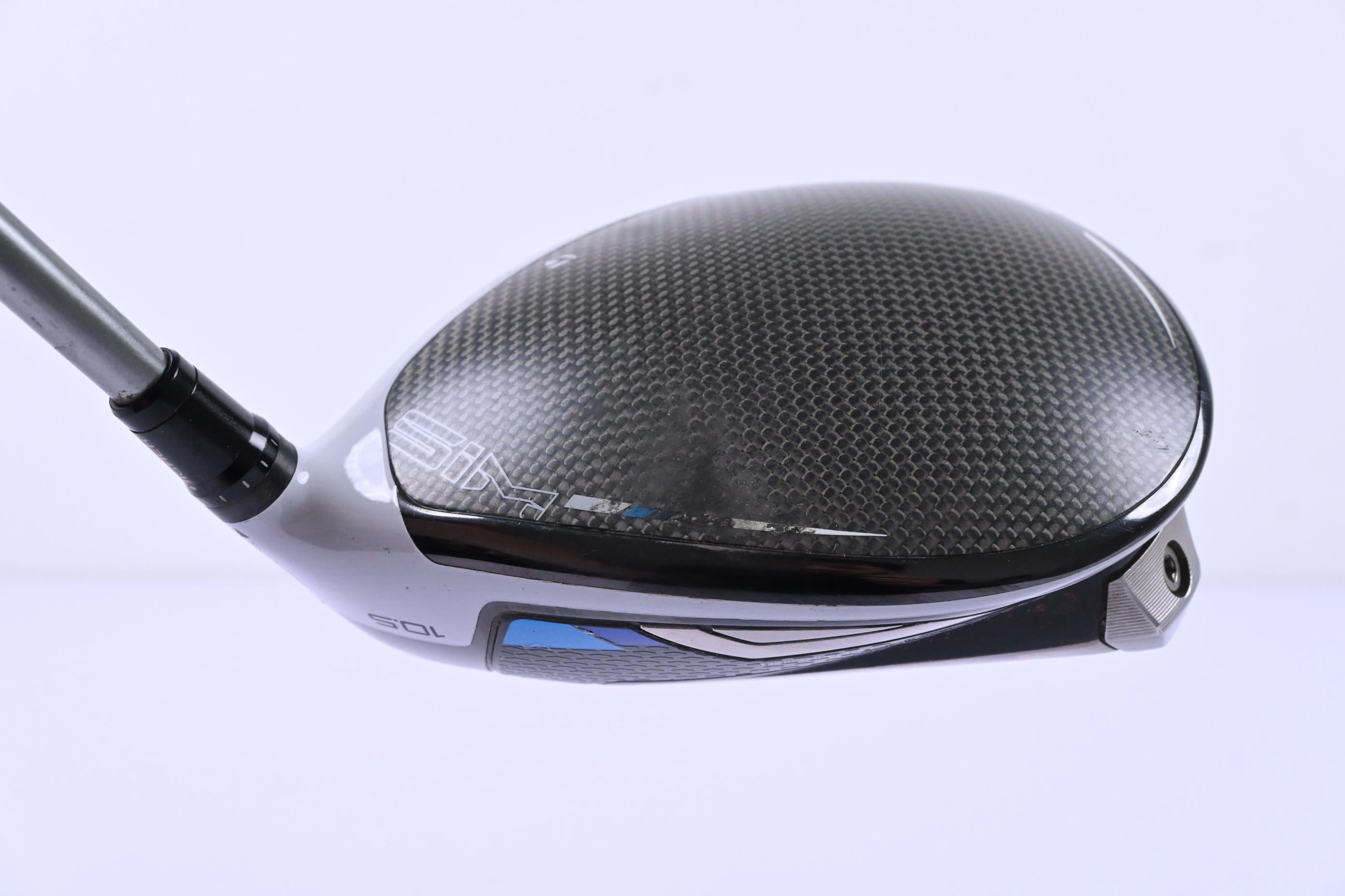 Taylormade SIM Max D Driver / 10.5 Degree / Senior Flex UST Helium Silver 4