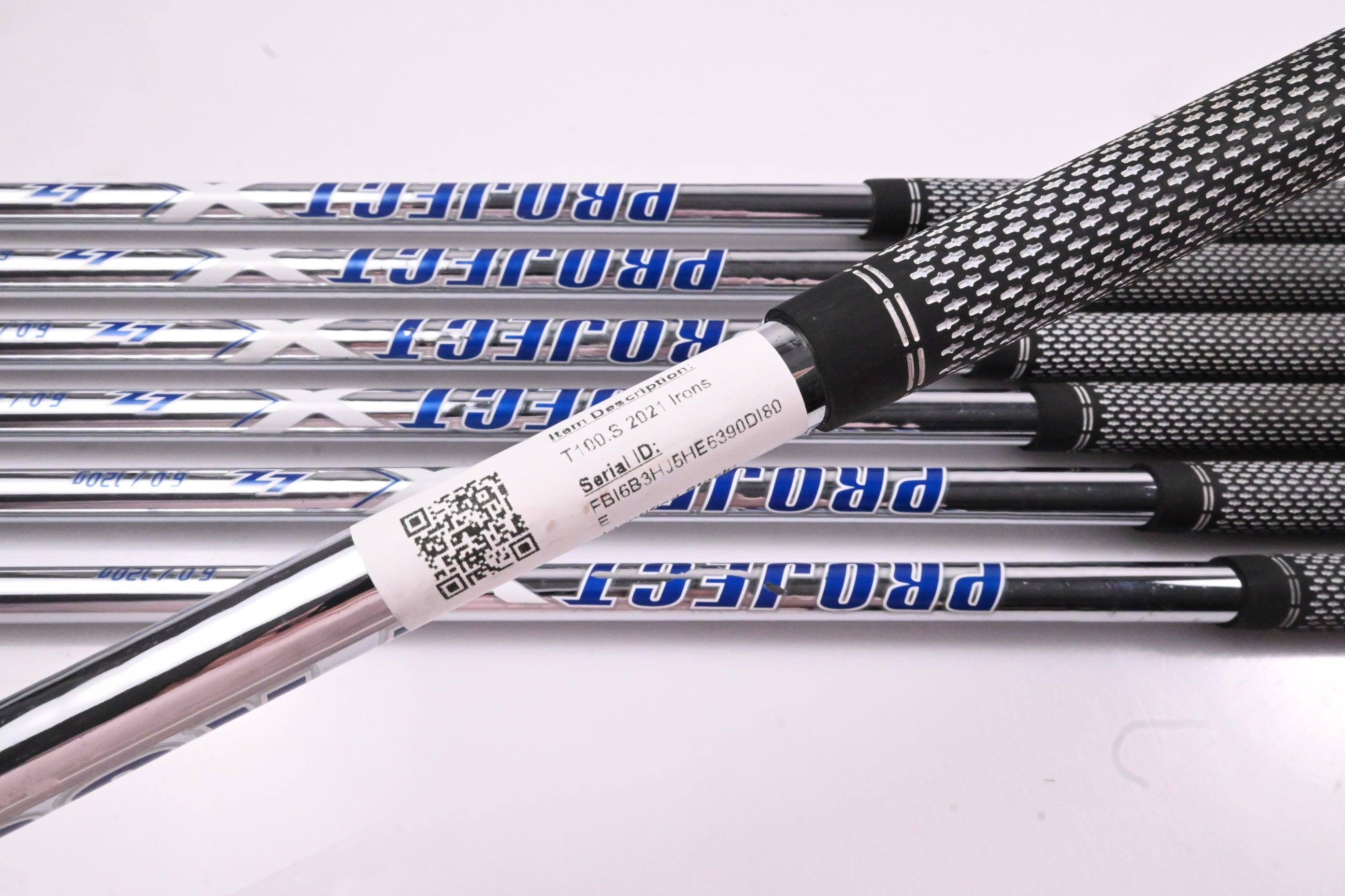 Titleist T100.S 2021 Irons / 4-PW / Stiff Flex Project X LZ 120 Shafts