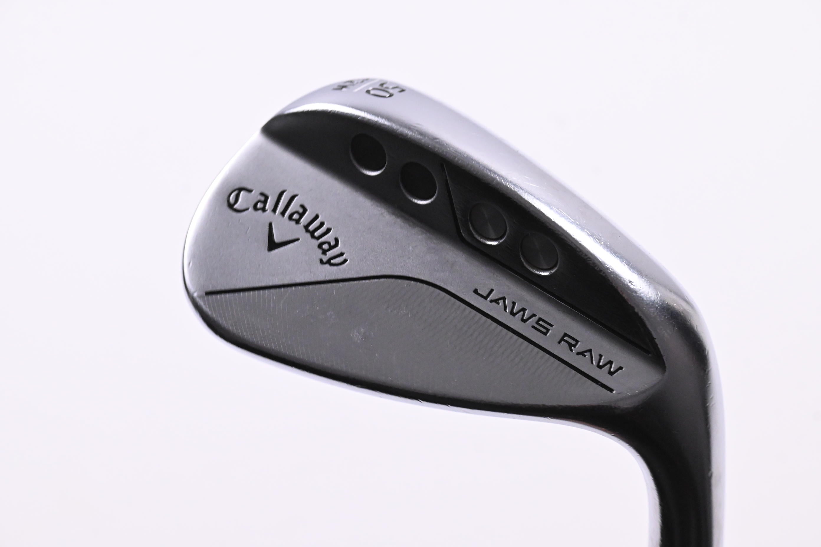 Callaway Jaws Raw Gap Wedge / 50 Degree / Stiff Flex True Temper AMT Black Shaft