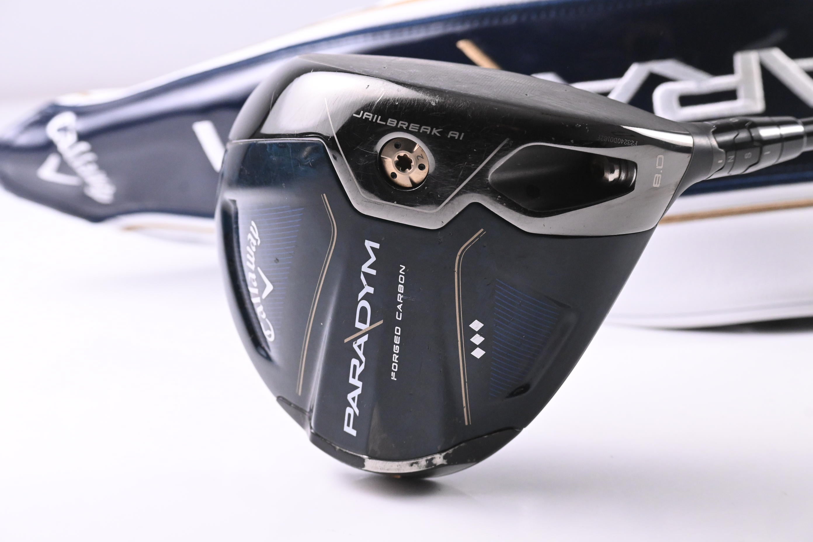 Callaway Paradym Triple Diamond Driver / 8 Degree / Stiff Flex Tensei AV White