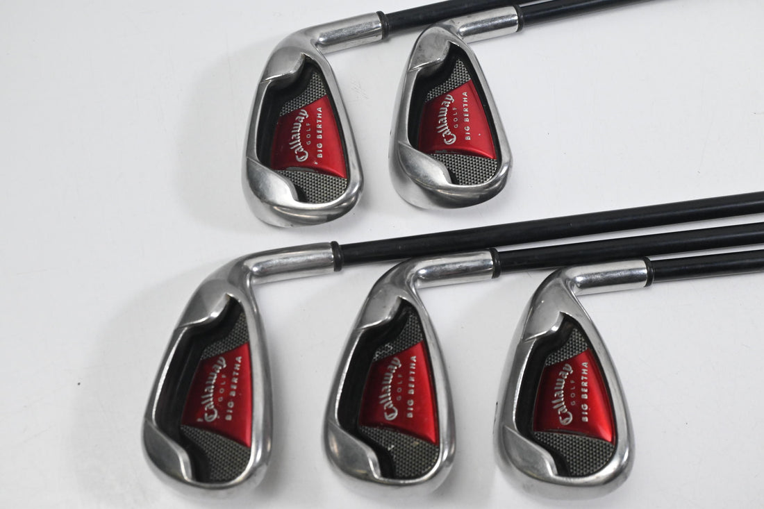 Callaway Big Bertha 2008 Irons / 6-PW / Regular Flex Callaway 75 Shafts