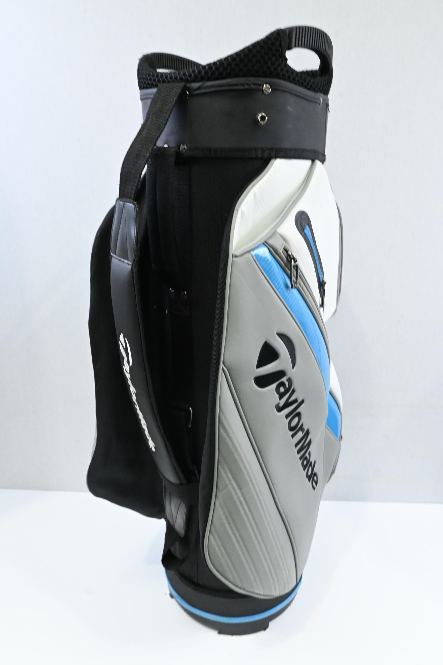 Taylormade Cart Bag / 14-Way Divider / Grey, White, Blue