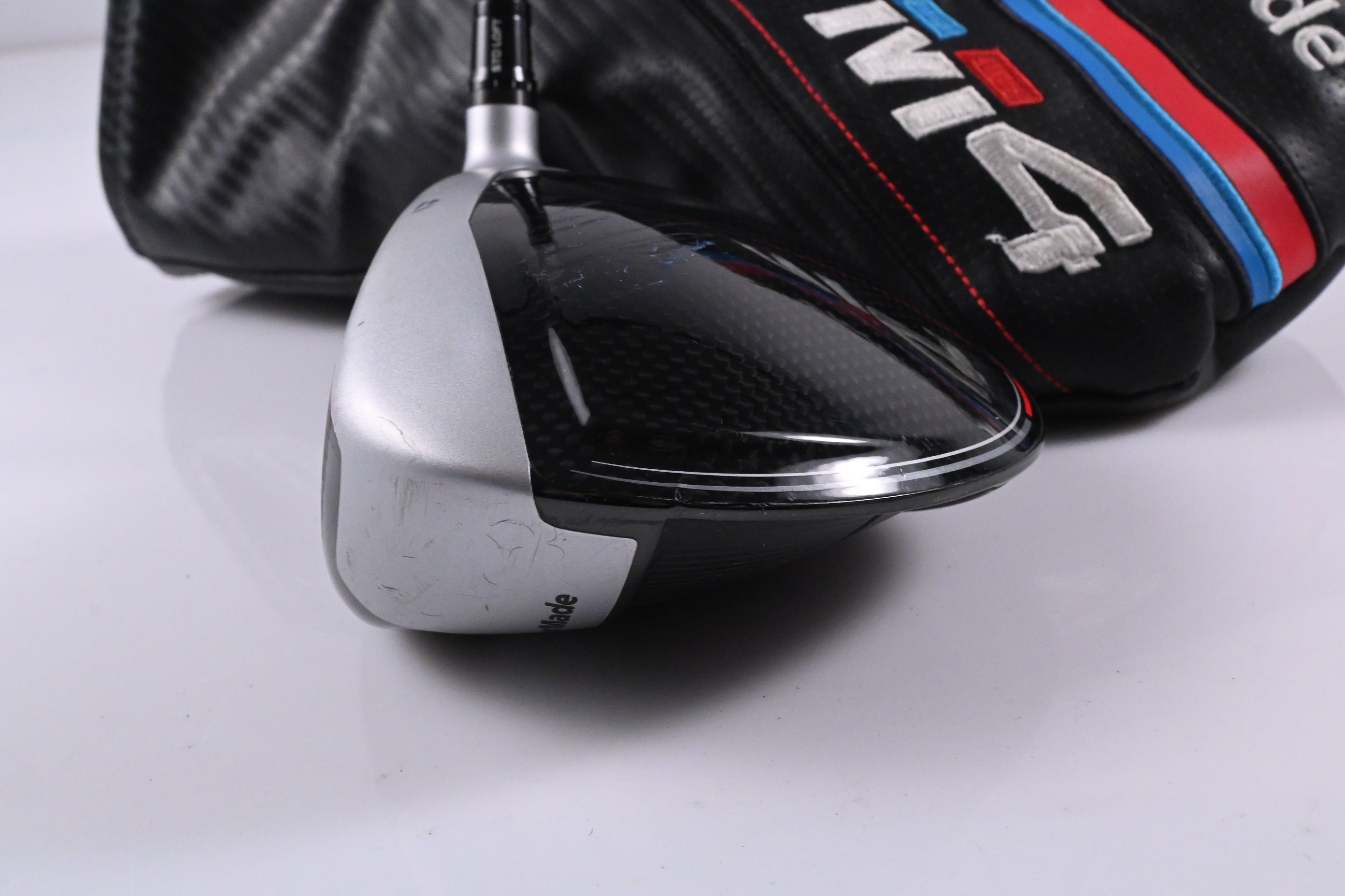 Left Hand Taylormade M4 Driver / 10.5 Degree / Regular Flex Atmos Red 5 Shaft