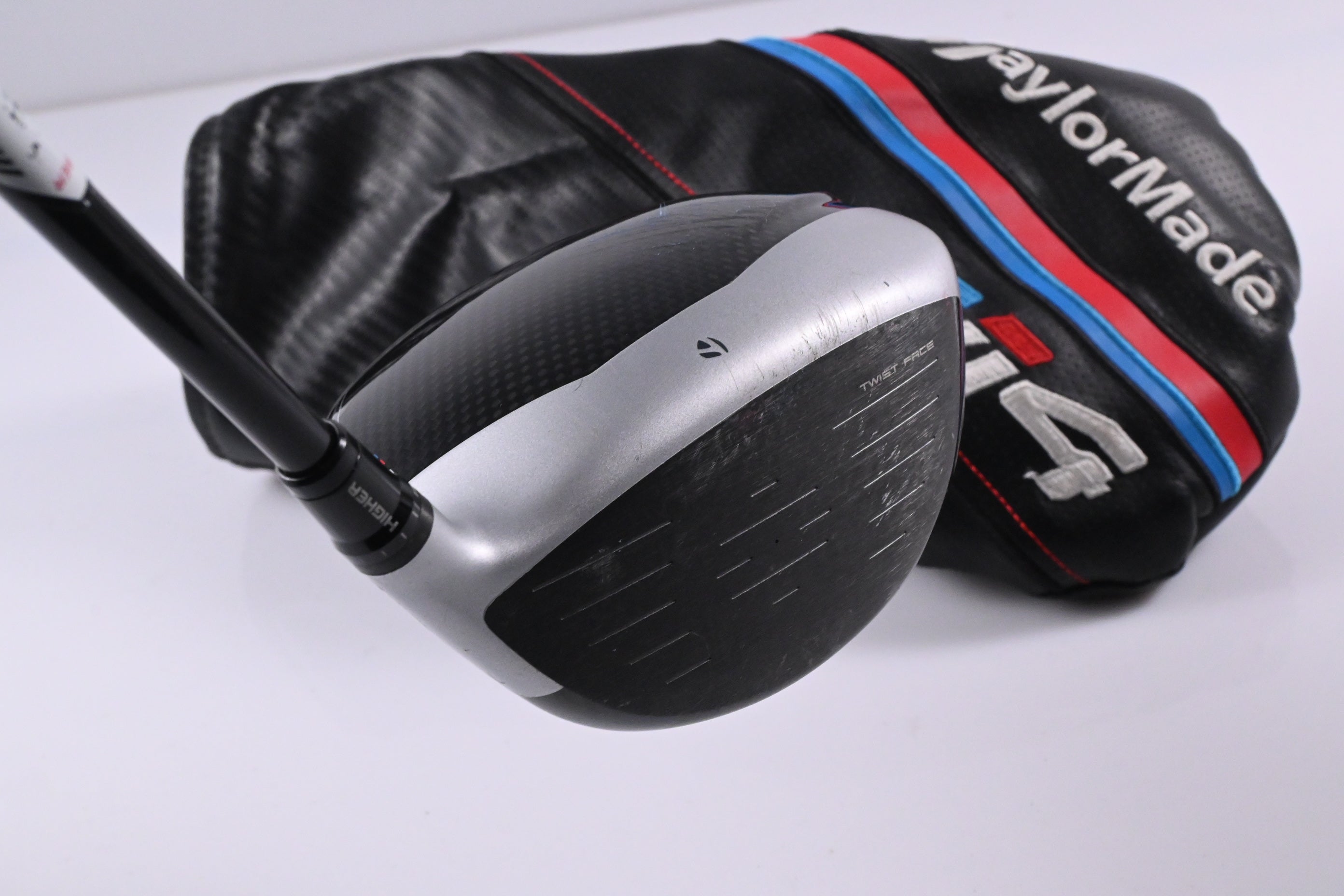 Left Hand Taylormade M4 Driver / 10.5 Degree / Regular Flex Atmos Red 5 Shaft