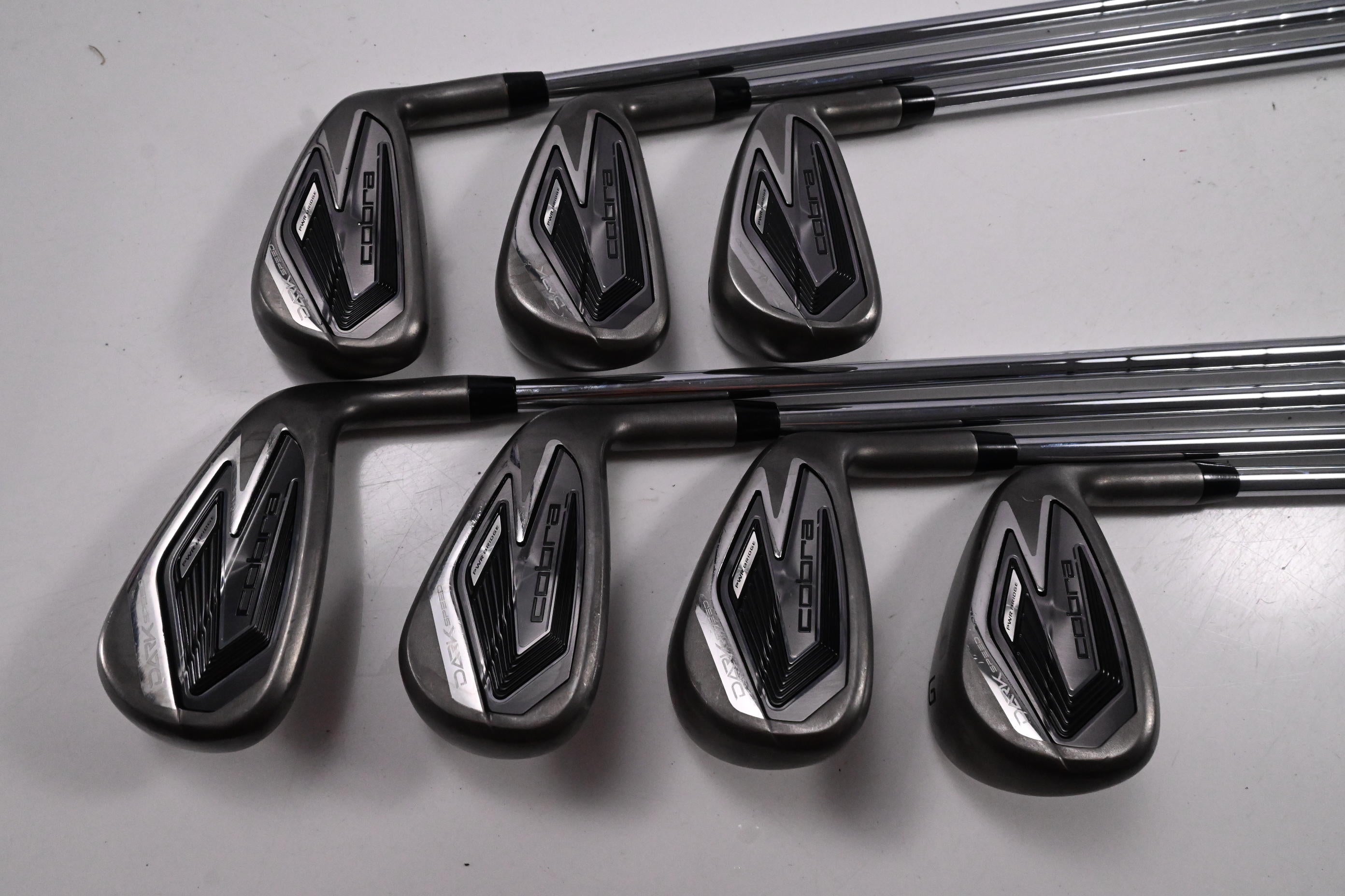 Cobra Darkspeed Irons / 5-PW+GW / Regular Flex KBS Tour Lite Shafts
