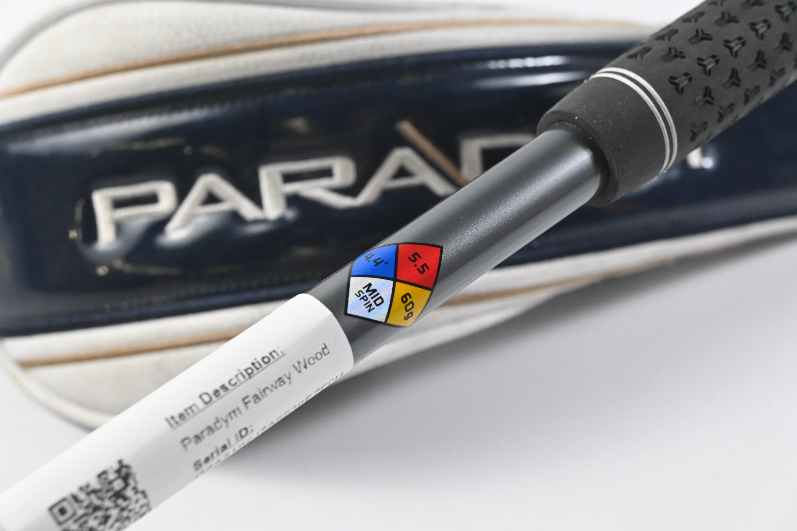 Callaway Paradym #5 Wood / 18 Degree / Regular Flex HZRDUS Silver 60 Shaft