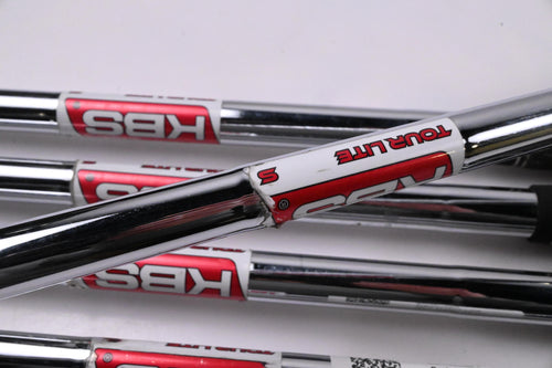 Cobra Darkspeed Irons / 7-PW+GW / Stiff Flex KBS Tour Lite Shafts