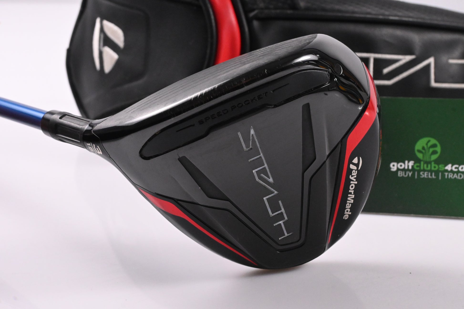 Left Hand Taylormade Stealth #3 Wood / 15 Degree / Senior Flex EvenFlow Riptide