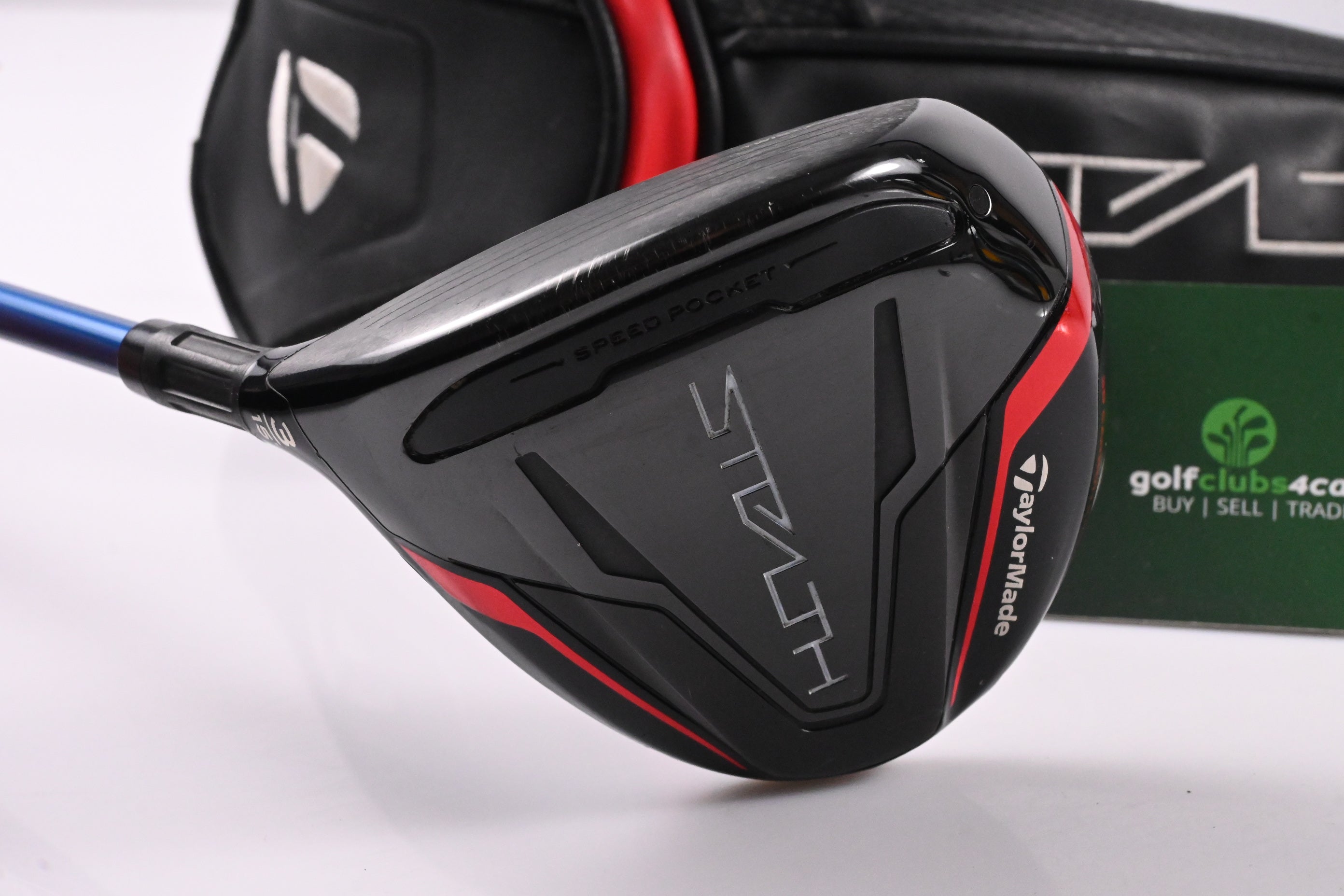 Left Hand Taylormade Stealth #3 Wood / 15 Degree / Senior Flex EvenFlow Riptide