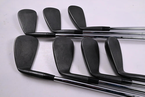 Cobra King Forged Tec 2023 Black Irons / 4-PW / Stiff Flex KBS $-Taper 120