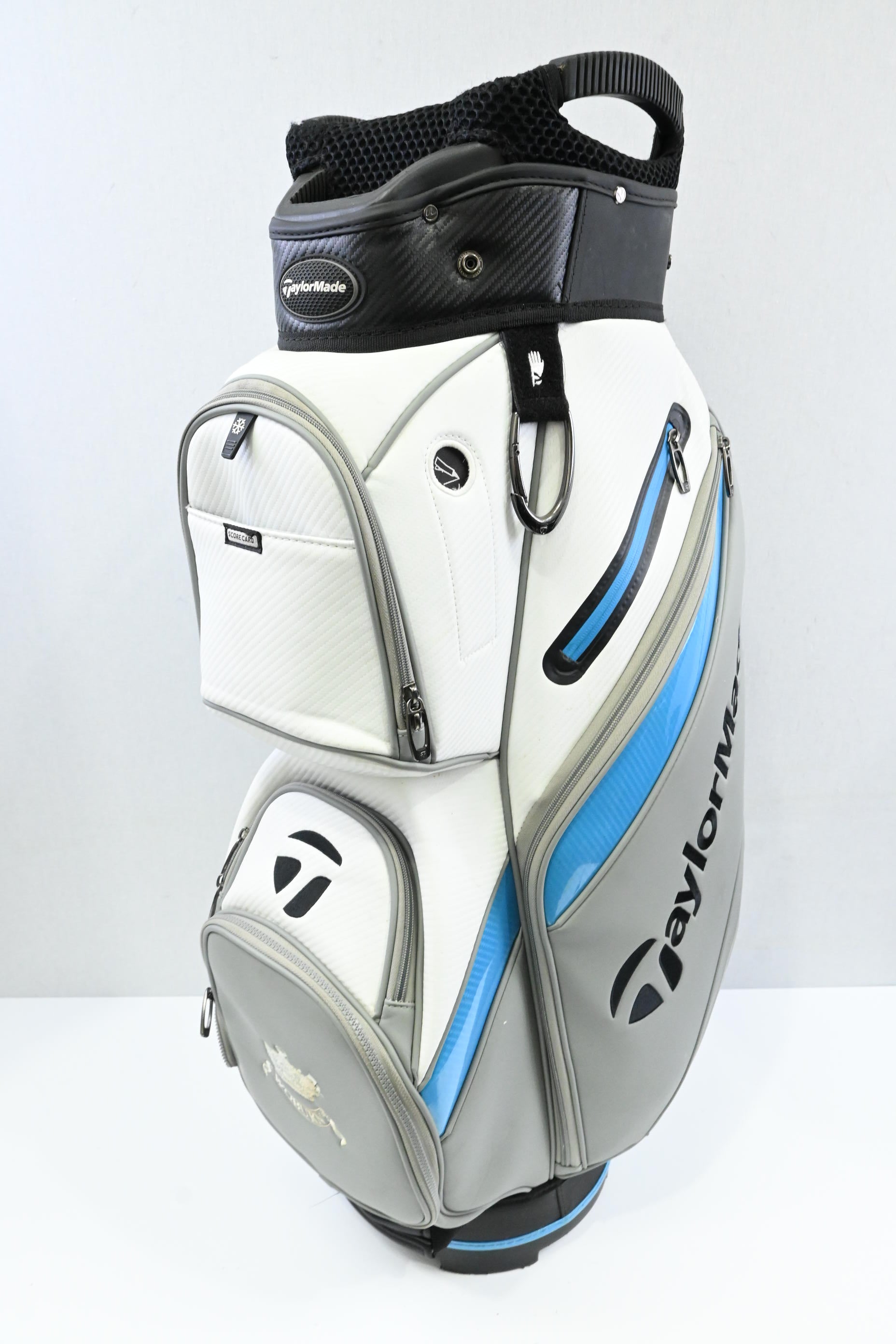 Taylormade Cart Bag / 14-Way Divider / Grey, White, Blue