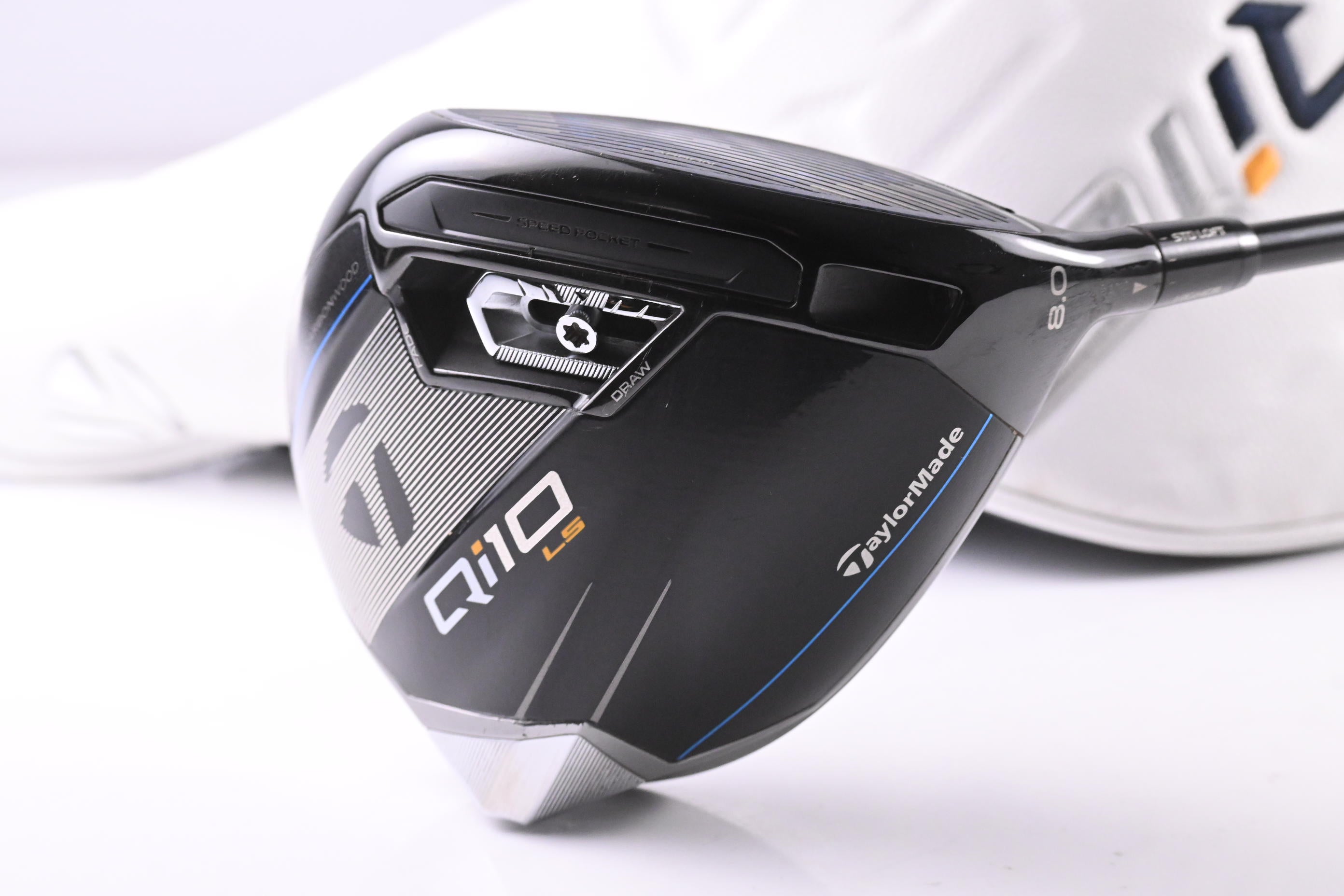 Tour Issue Taylormade Qi10 LS Driver / 8 Degree / Stiff Flex HZRDUS Black 60