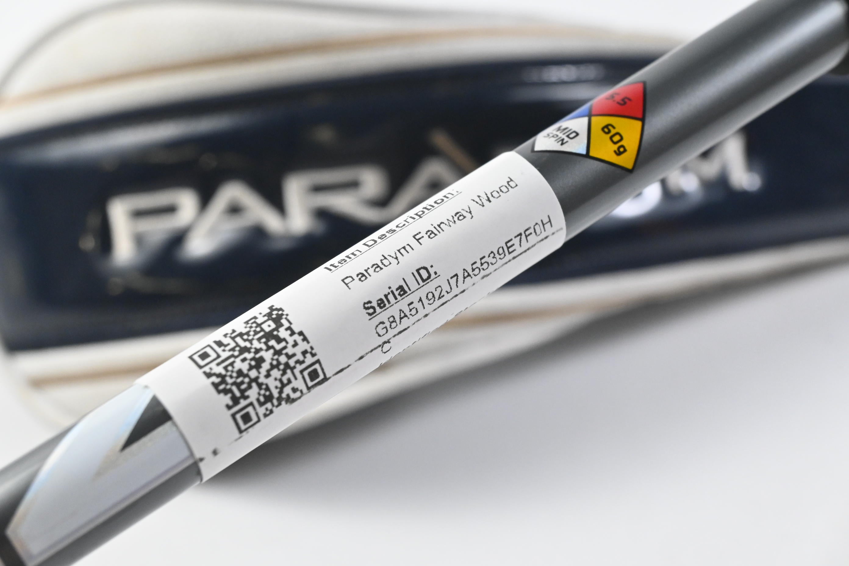 Callaway Paradym #5 Wood / 18 Degree / Regular Flex HZRDUS Silver 60 Shaft