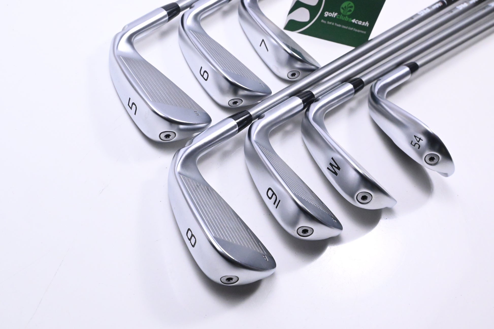 Left Hand Ping G430 Irons / 5-PW+54° / Black Dot / Senior Flex Alta Quick 35