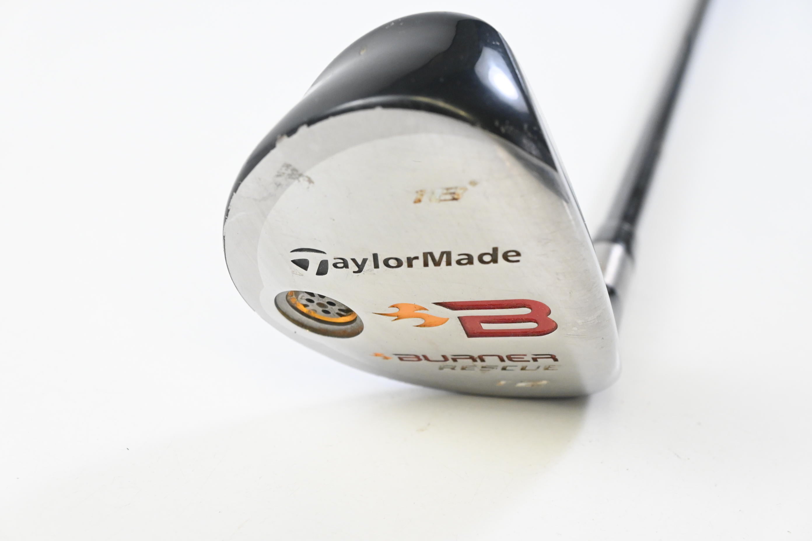 Taylormade Burner 2008 #2 Hybrid / 18 Degree / Stiff Flex REAX 85 Shaft