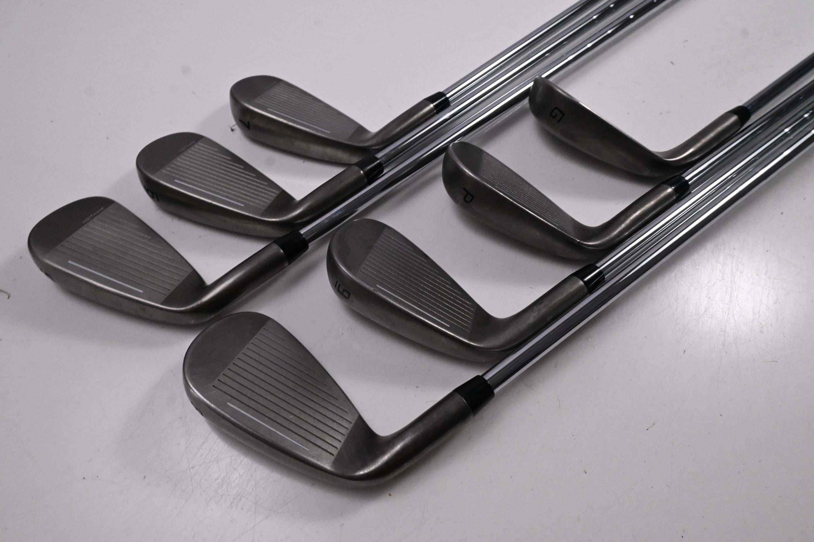 Cobra Darkspeed Irons / 5-PW+GW / Regular Flex KBS Tour Lite Shafts