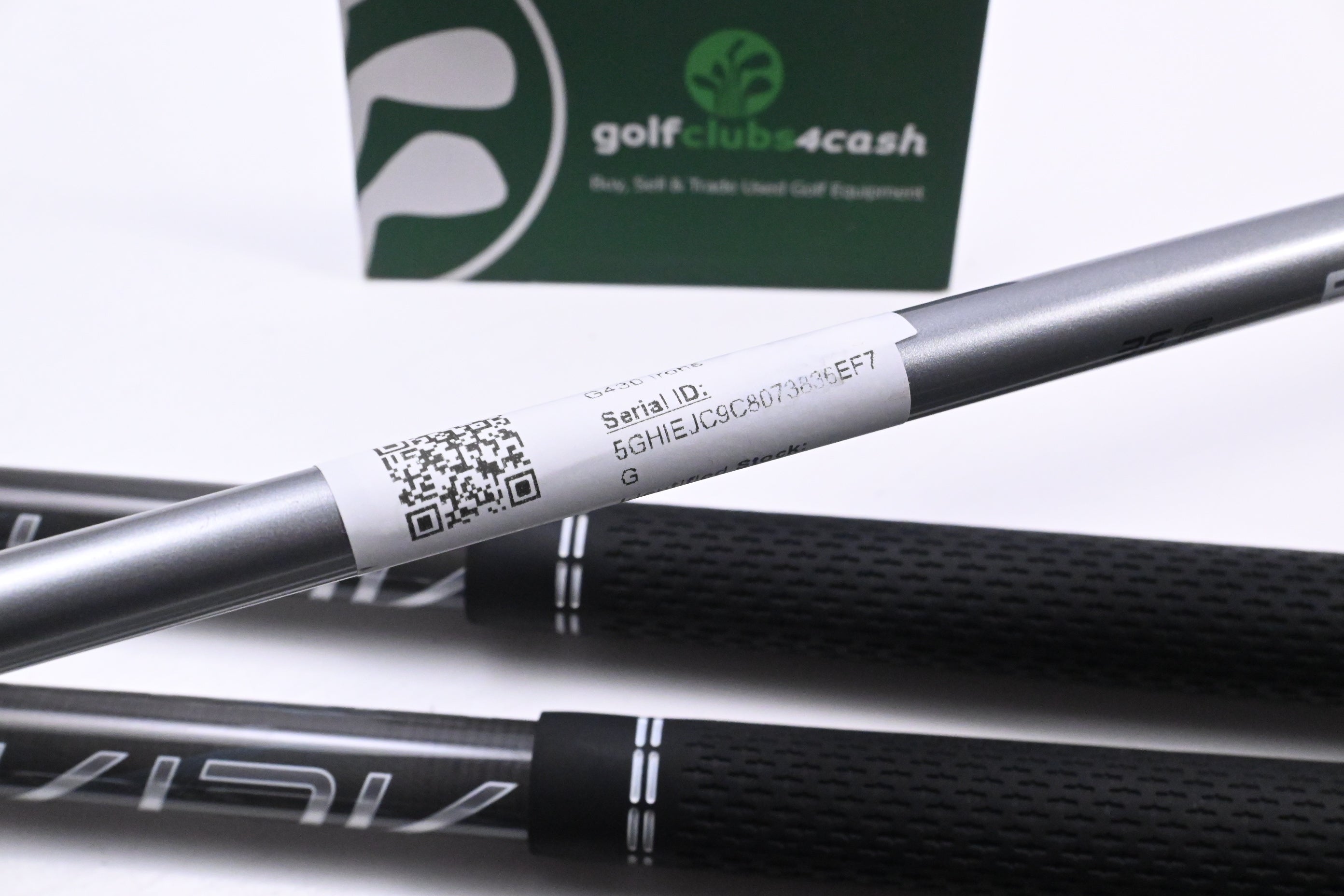 Left Hand Ping G430 Irons / 5-PW+54° / Black Dot / Senior Flex Alta Quick 35