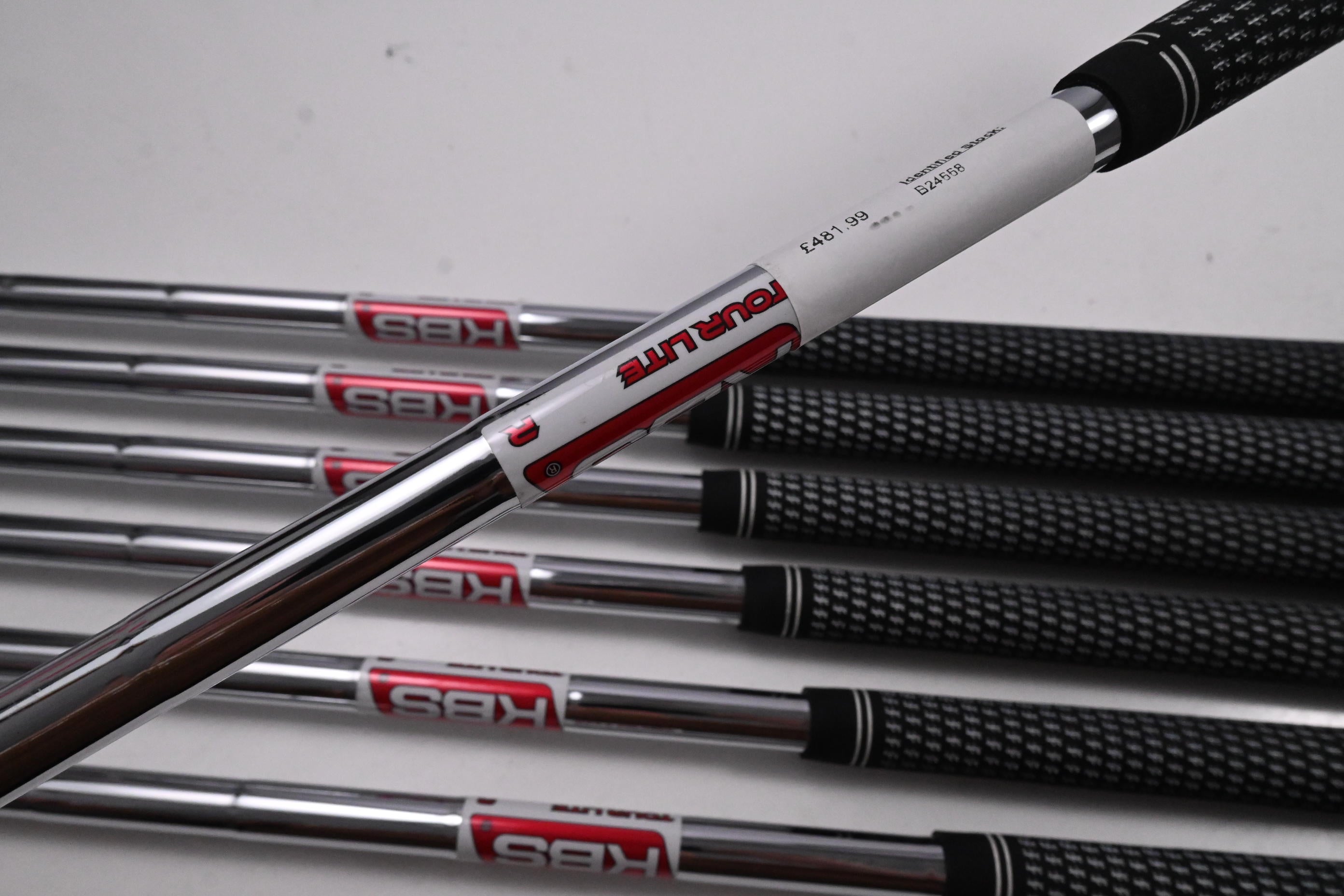 Cobra Darkspeed Irons / 5-PW+GW / Regular Flex KBS Tour Lite Shafts