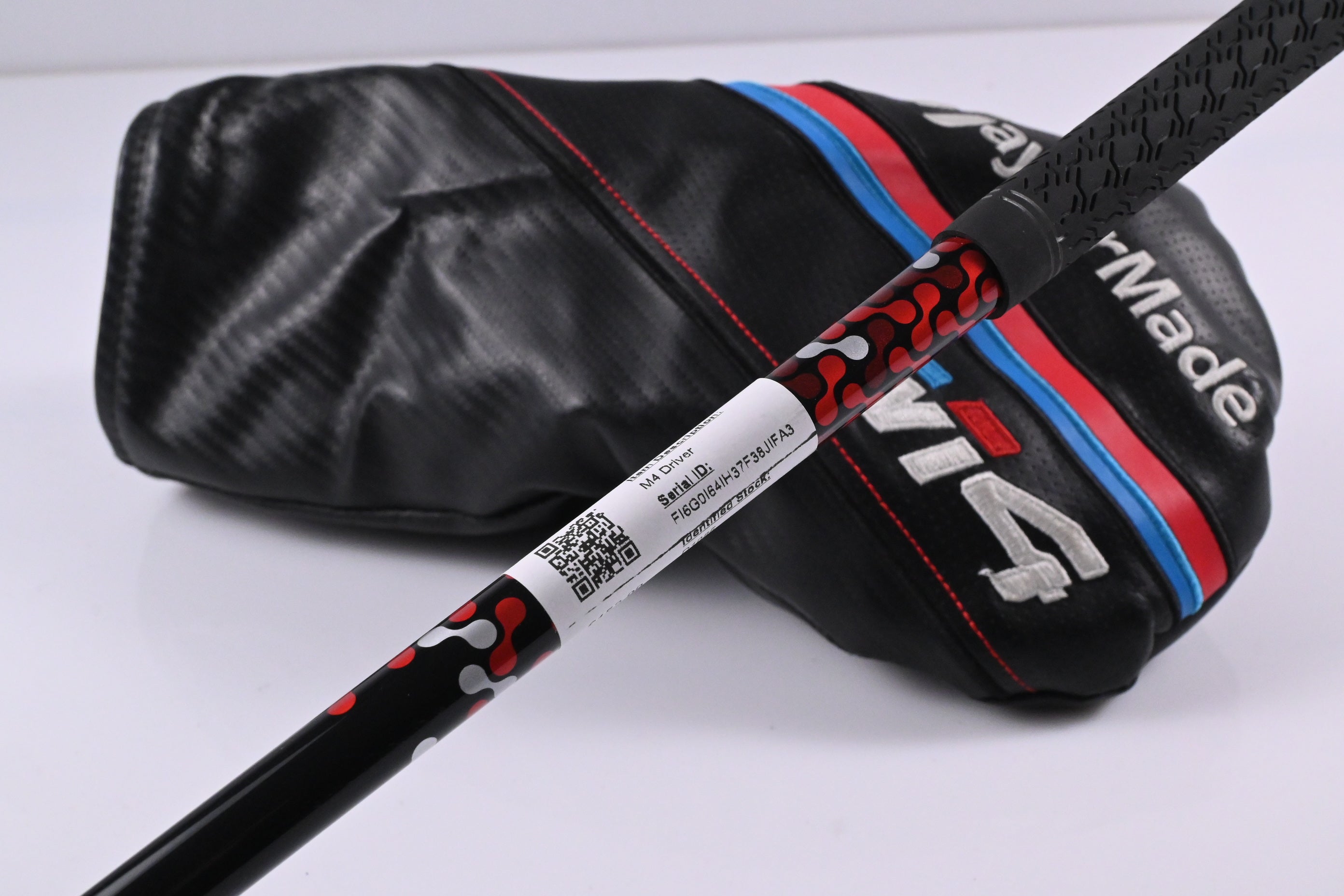 Left Hand Taylormade M4 Driver / 10.5 Degree / Regular Flex Atmos Red 5 Shaft