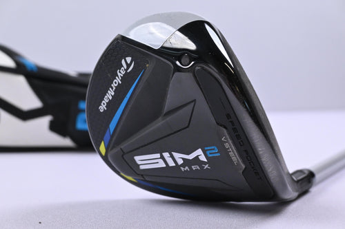Ladies Taylormade SIM2 Max #5 Wood / 18 Degree / Ladies Flex Aldila NV 45 Shaft