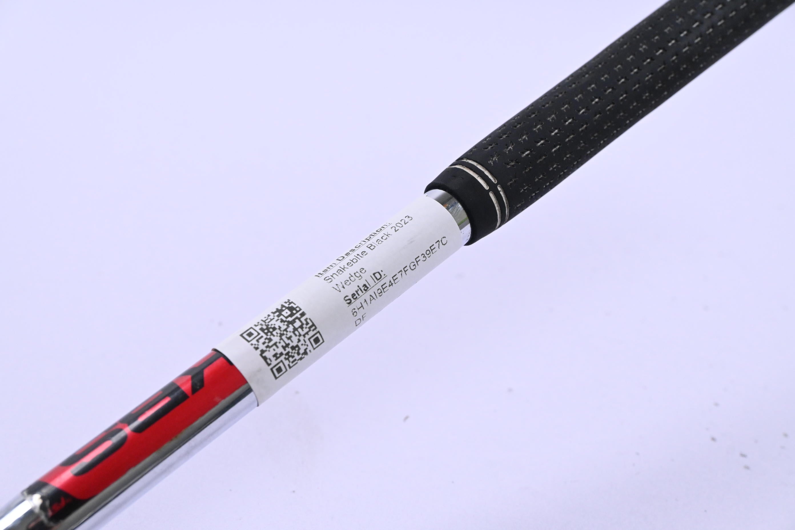 Cobra Snakebite Black 2023 Lob Wedge / 58 Degree / Stiff Flex KBS Hi-Rev 2.0 125