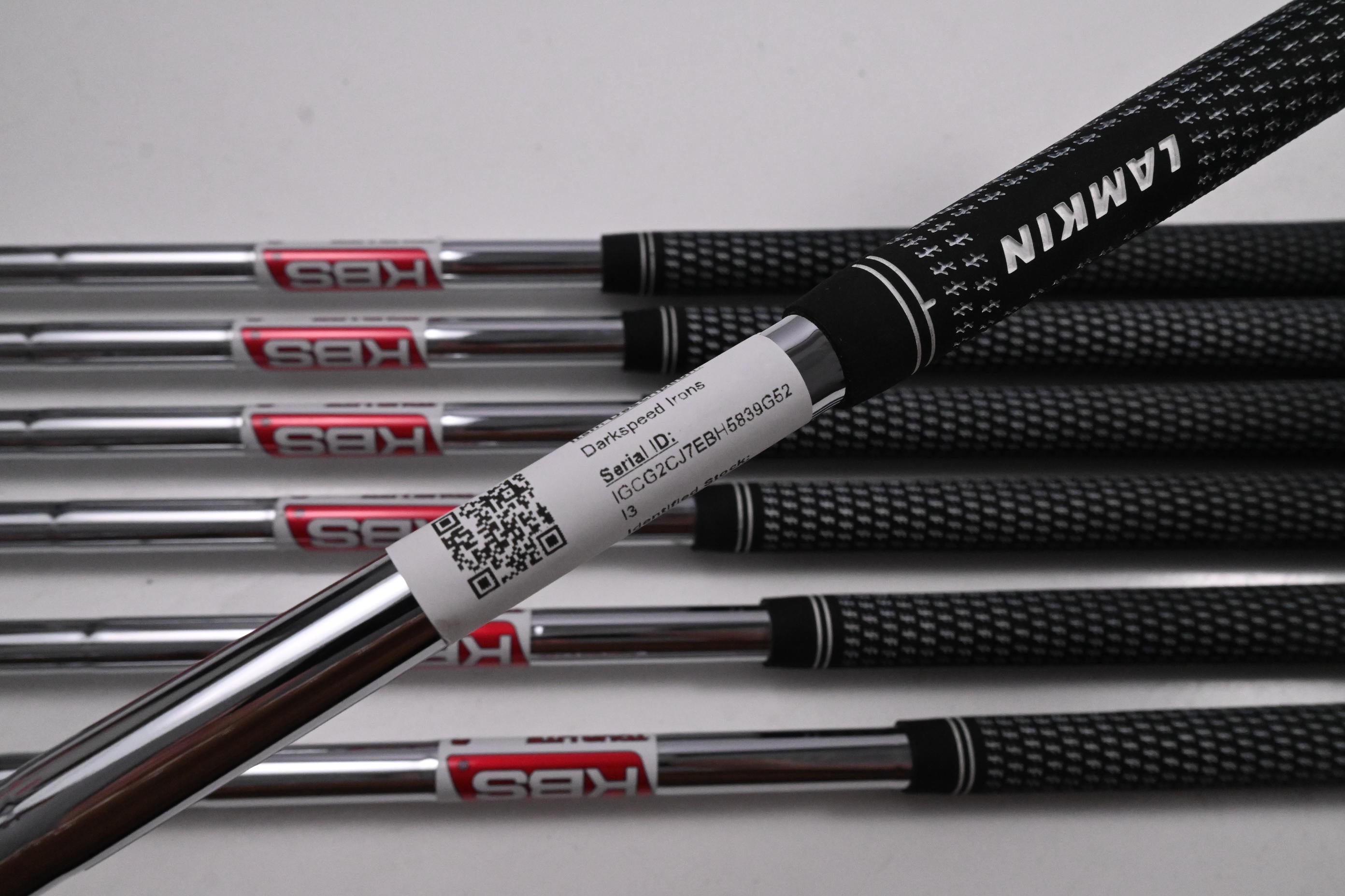 Cobra Darkspeed Irons / 5-PW+GW / Regular Flex KBS Tour Lite Shafts