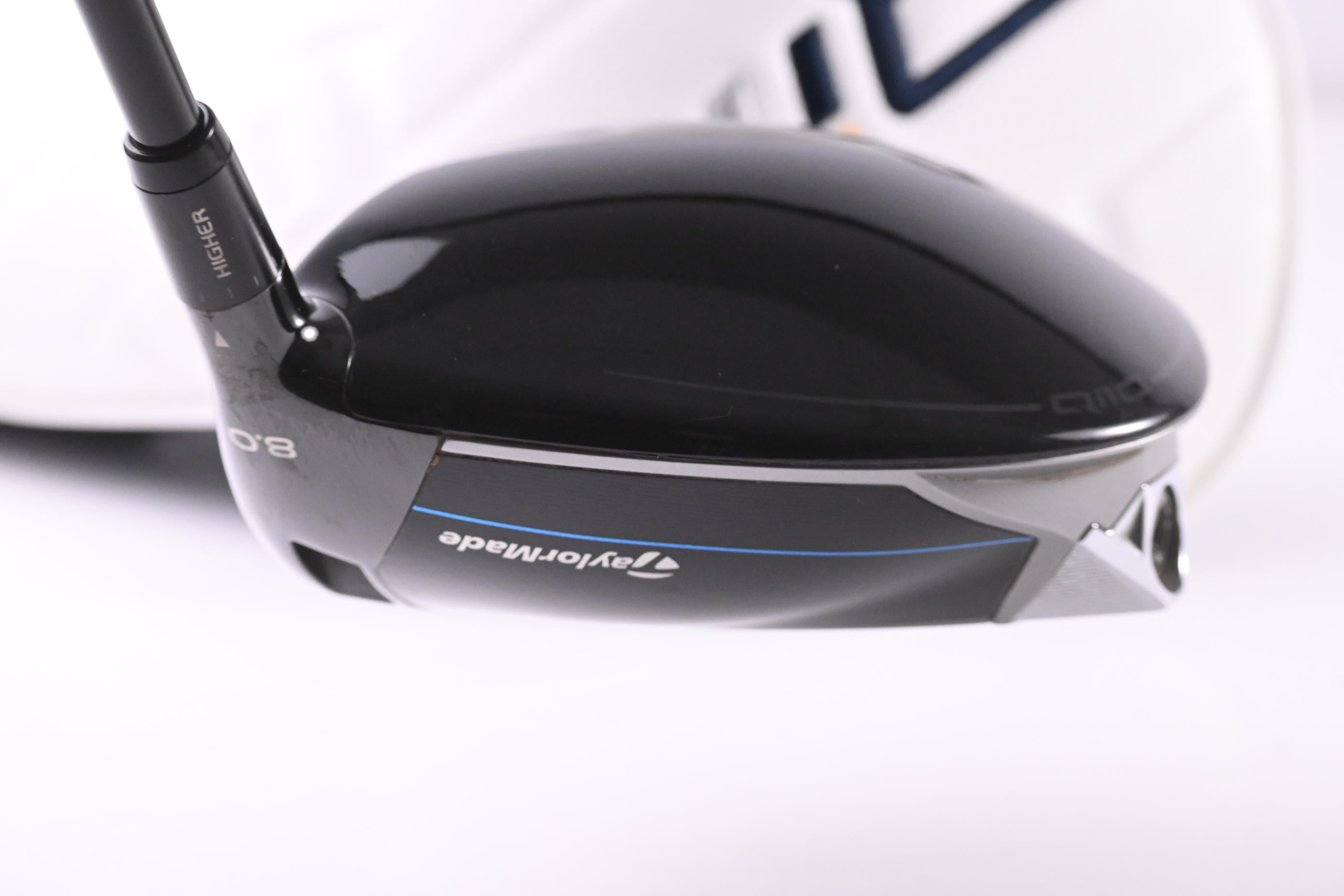 Tour Issue Taylormade Qi10 LS Driver / 8 Degree / Stiff Flex HZRDUS Black 60