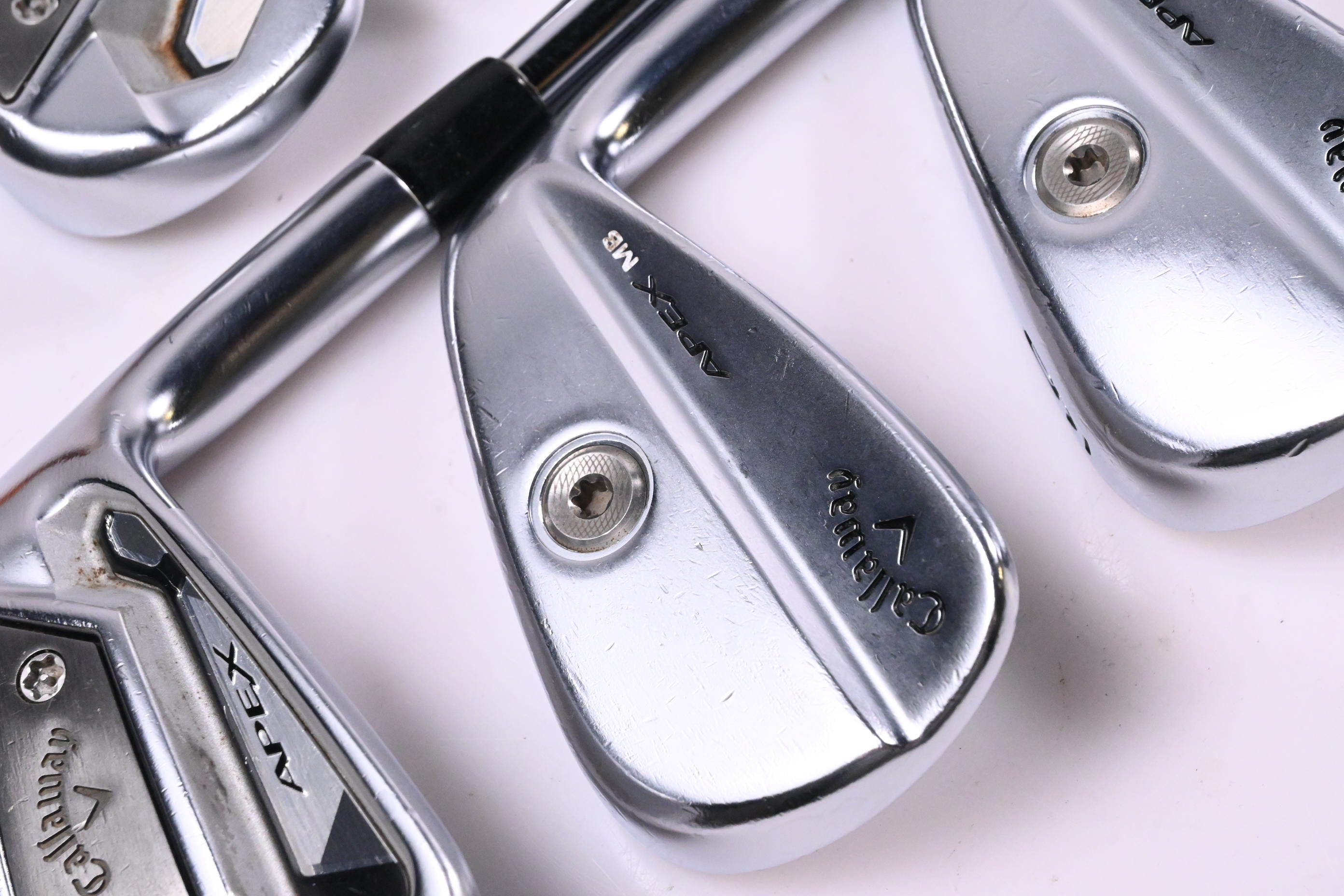 Callaway Apex TCB/MB Irons / 3-PW+GW / Stiff Flex KBS $-Taper 120 Shafts