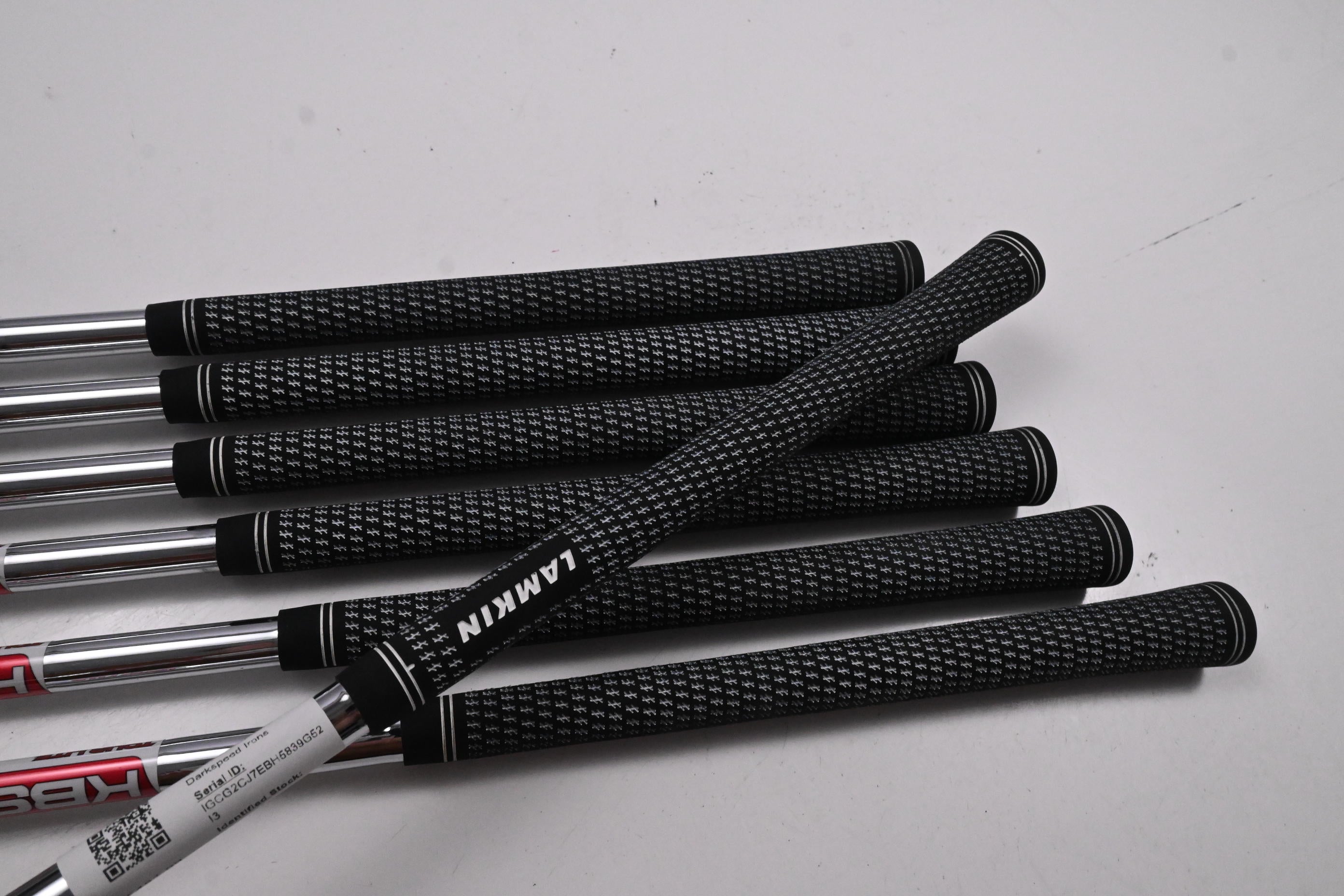 Cobra Darkspeed Irons / 5-PW+GW / Regular Flex KBS Tour Lite Shafts