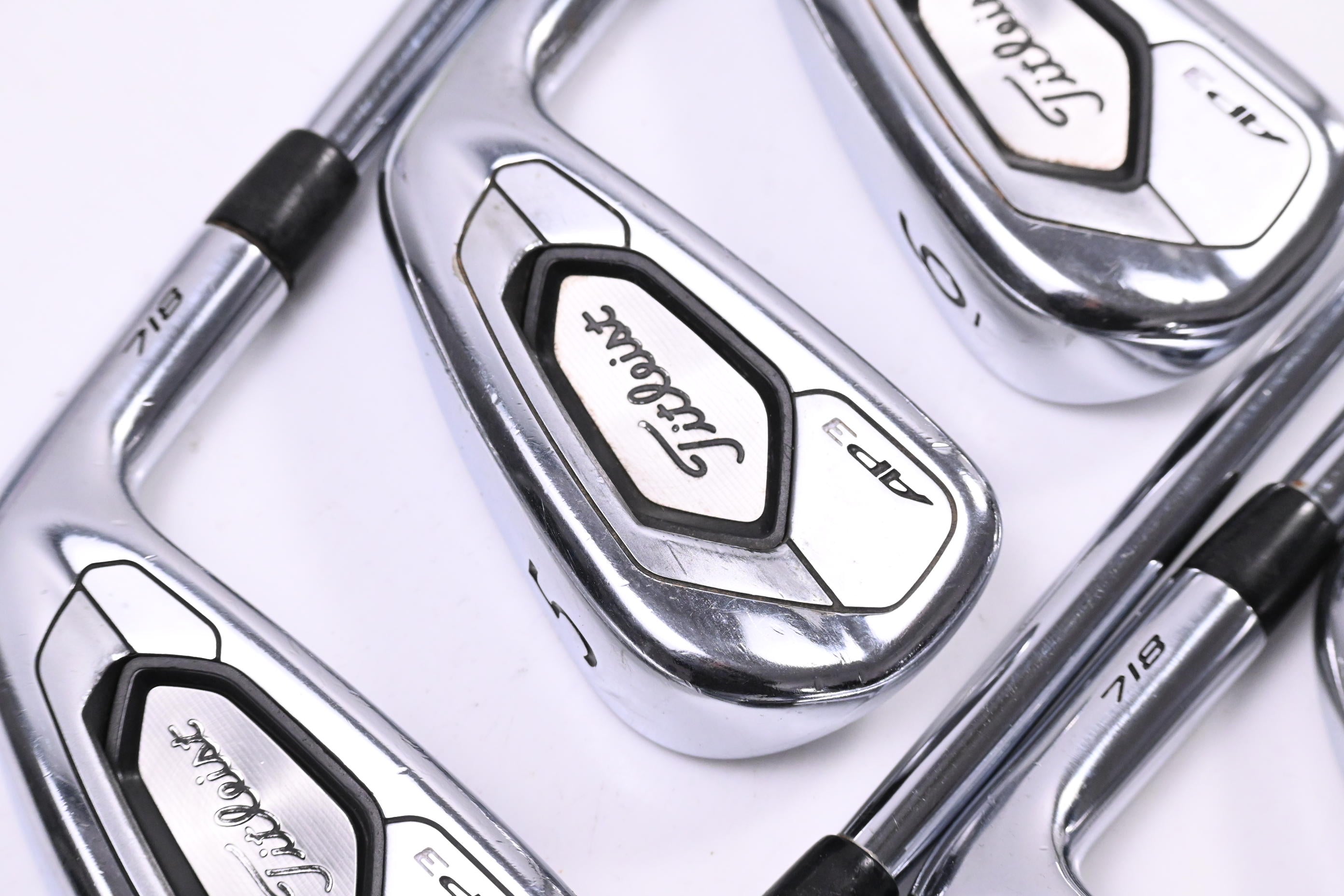 Titleist 718 AP3 Irons / 4-PW / Stiff Flex AMT Black S300 Shafts