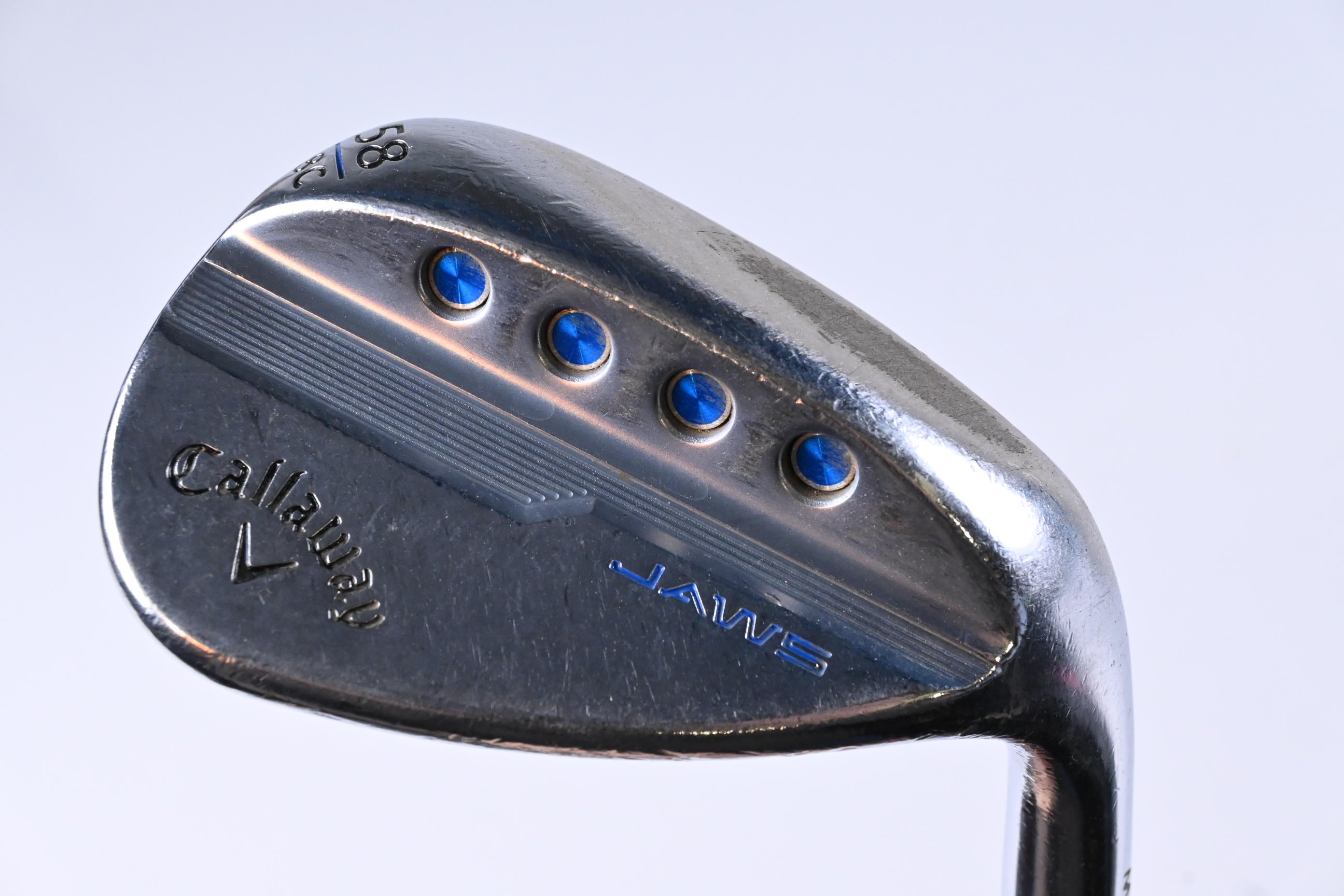 Callaway Jaws Raw Lob Wedge / 58 Degree / Stiff Flex Dynamic Gold S200 115