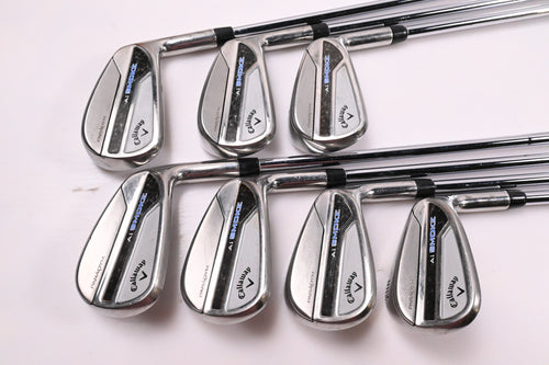 Callaway Paradym Ai Smoke Irons / 5-PW+SW / Stiff Flex Elevate MPH 95 Shafts