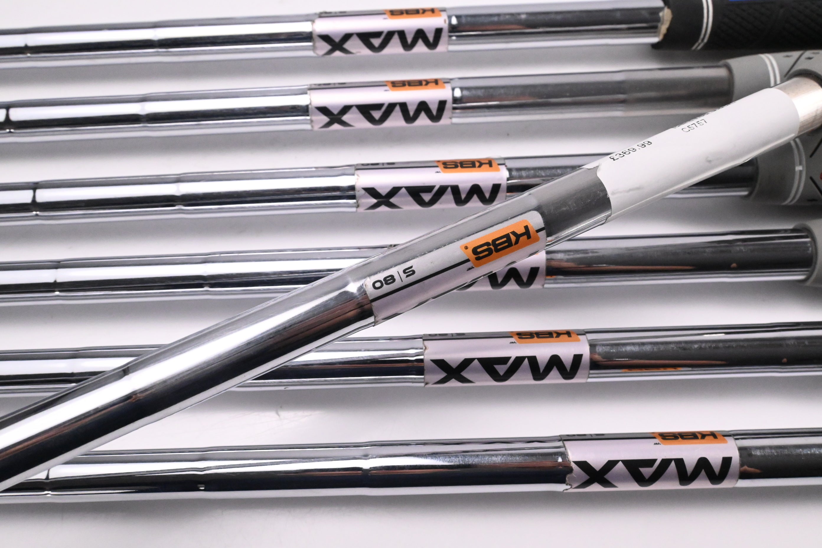 Callaway Mavrik Max Irons / 5-PW+SW / Stiff Flex KBS MAX 80 Shafts