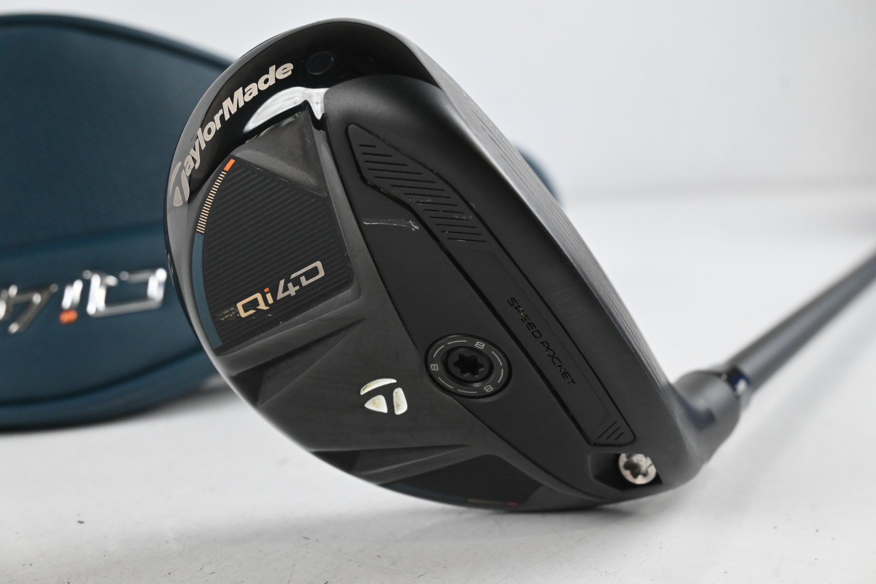 Taylormade Qi4D #3 Hybrid / 19 Degree / Stiff Flex KBS Reax 75 Shaft