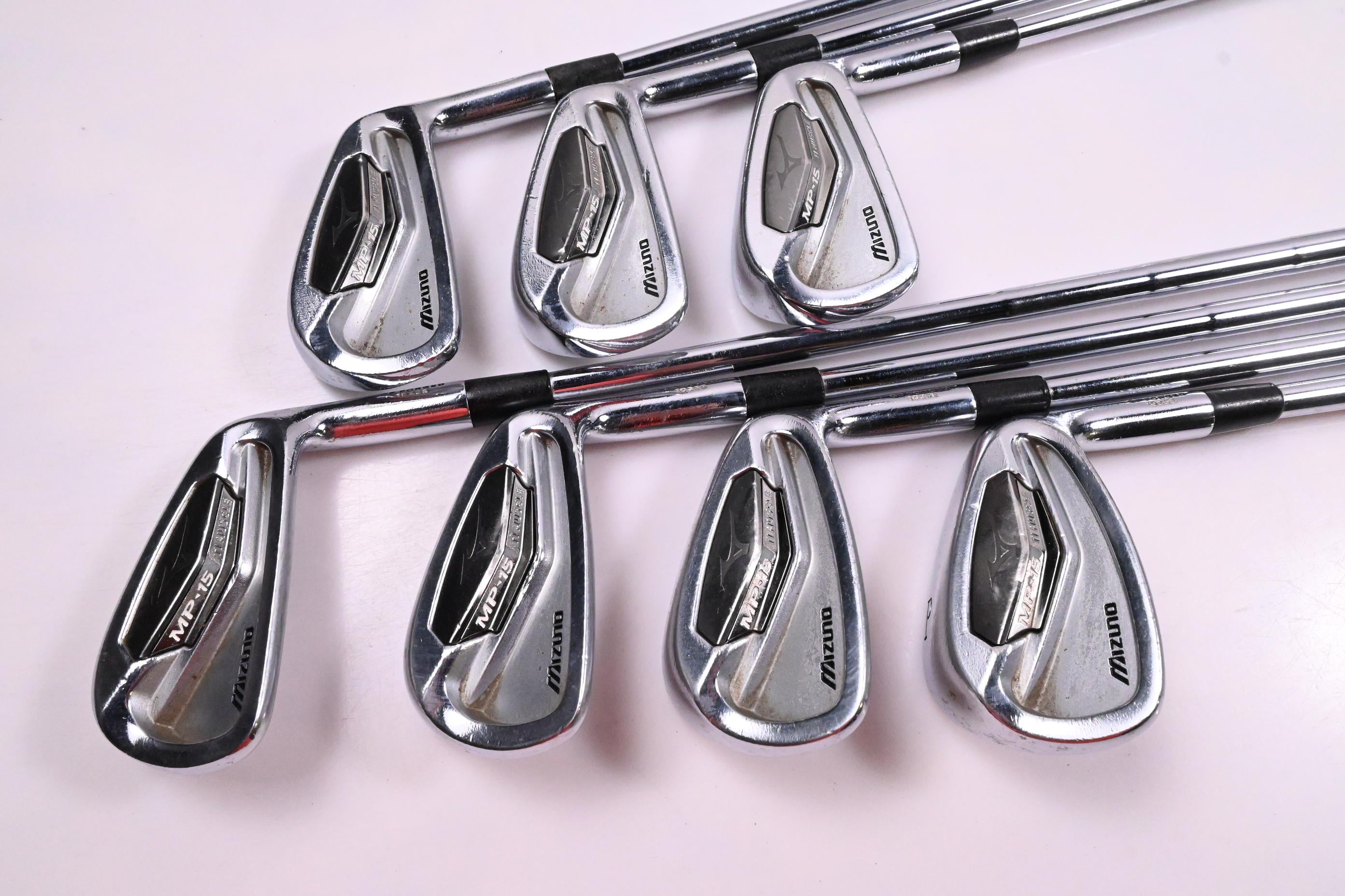 Mizuno MP-15 Irons / 4-PW / Stiff Flex Dynamic Gold S300 Shafts