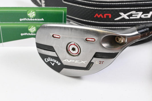 Callaway Apex 21 #4 Hybrid / 21 Degree / Regular Flex UST Mamiya Recoil Dart 75