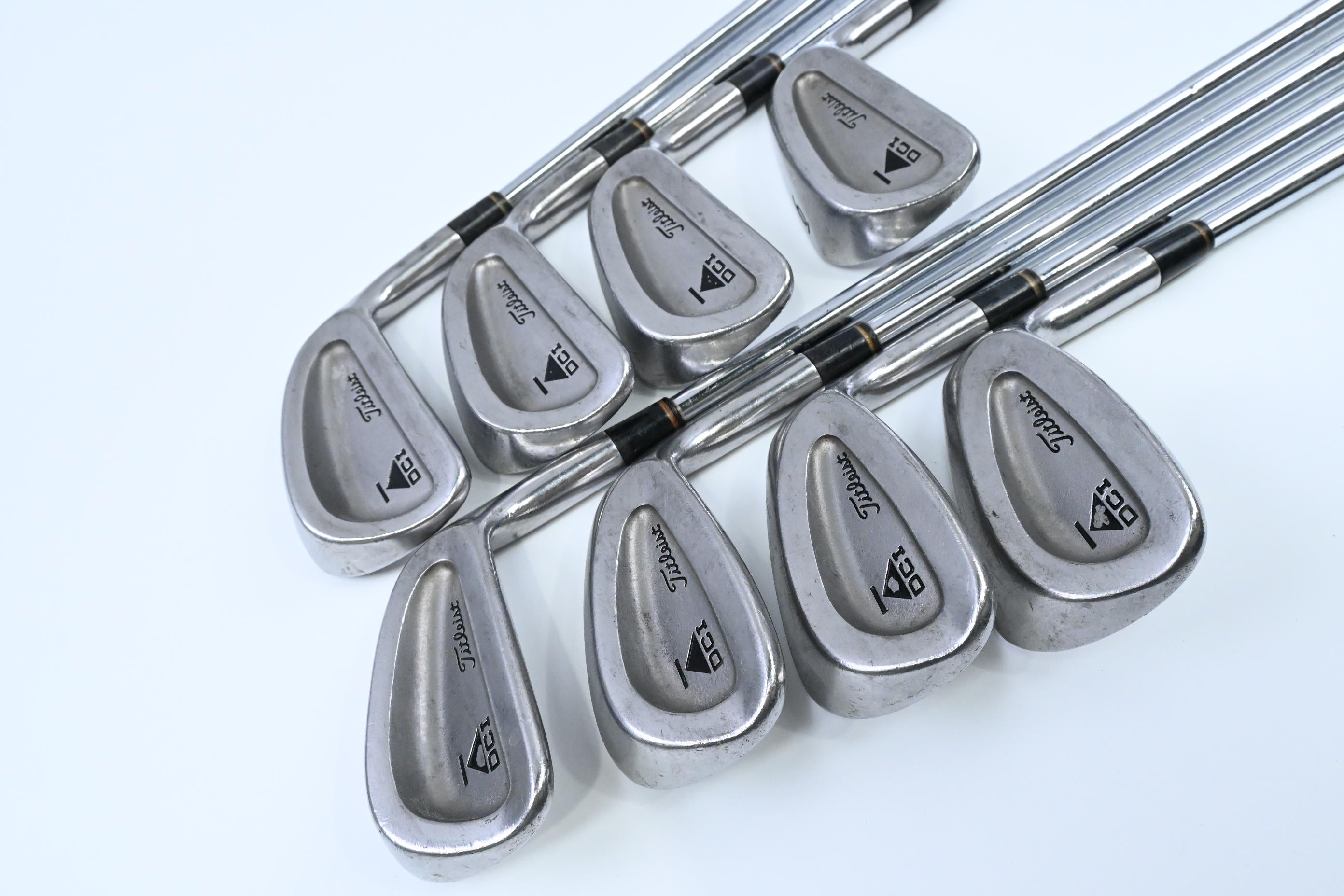 Titleist DCI Oversize+ Gold Irons / 3-PW / Stiff Flex Titleist TriSpec Shafts