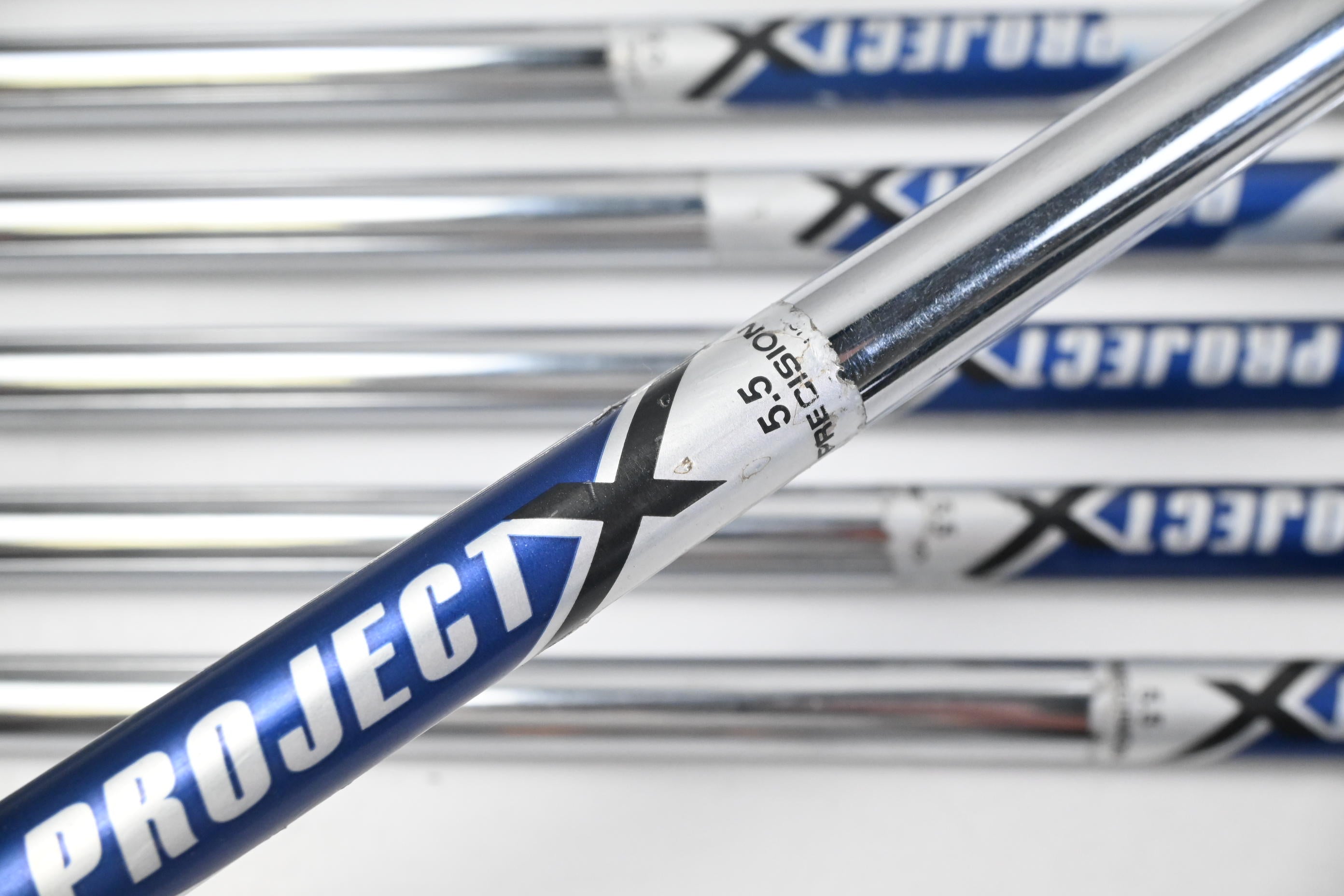 Cobra Pro CB Irons / 4-PW / Regular Flex Project X Rifle Shafts
