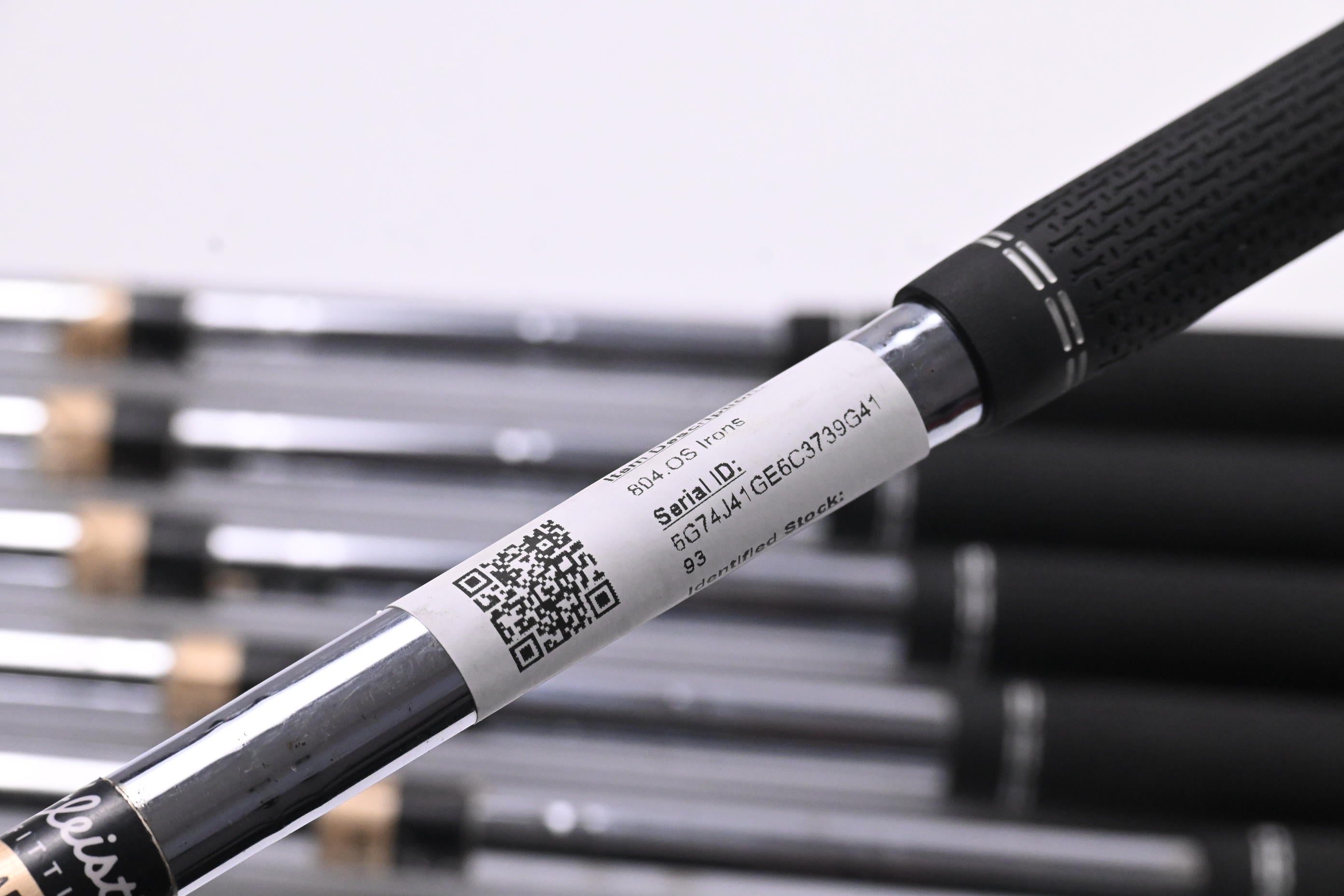 Titleist 804.OS Irons / 5-PW / Stiff Flex Nippon Shafts